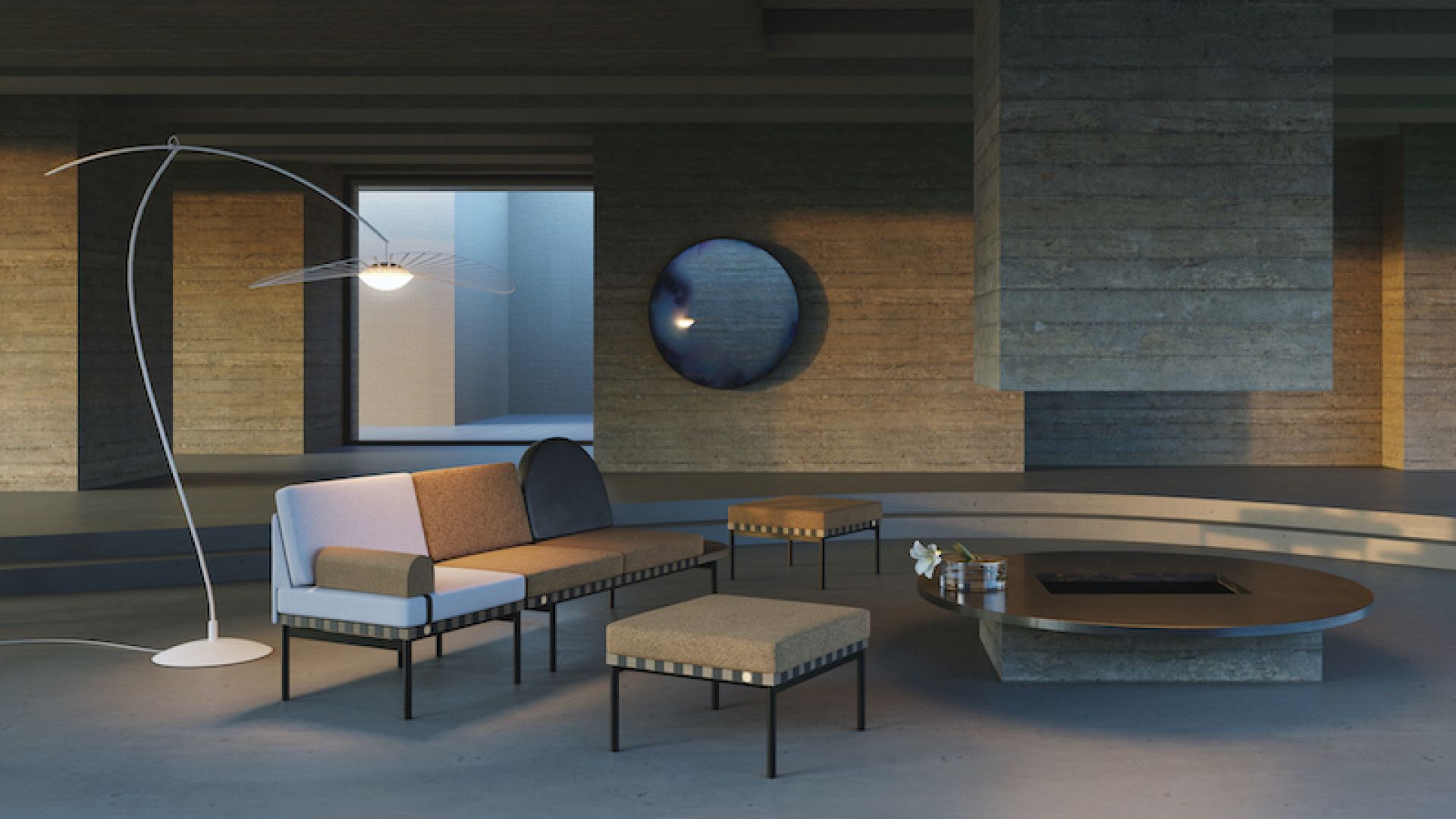 Vertigo Nova Stehleuchte Weiß Petite Friture