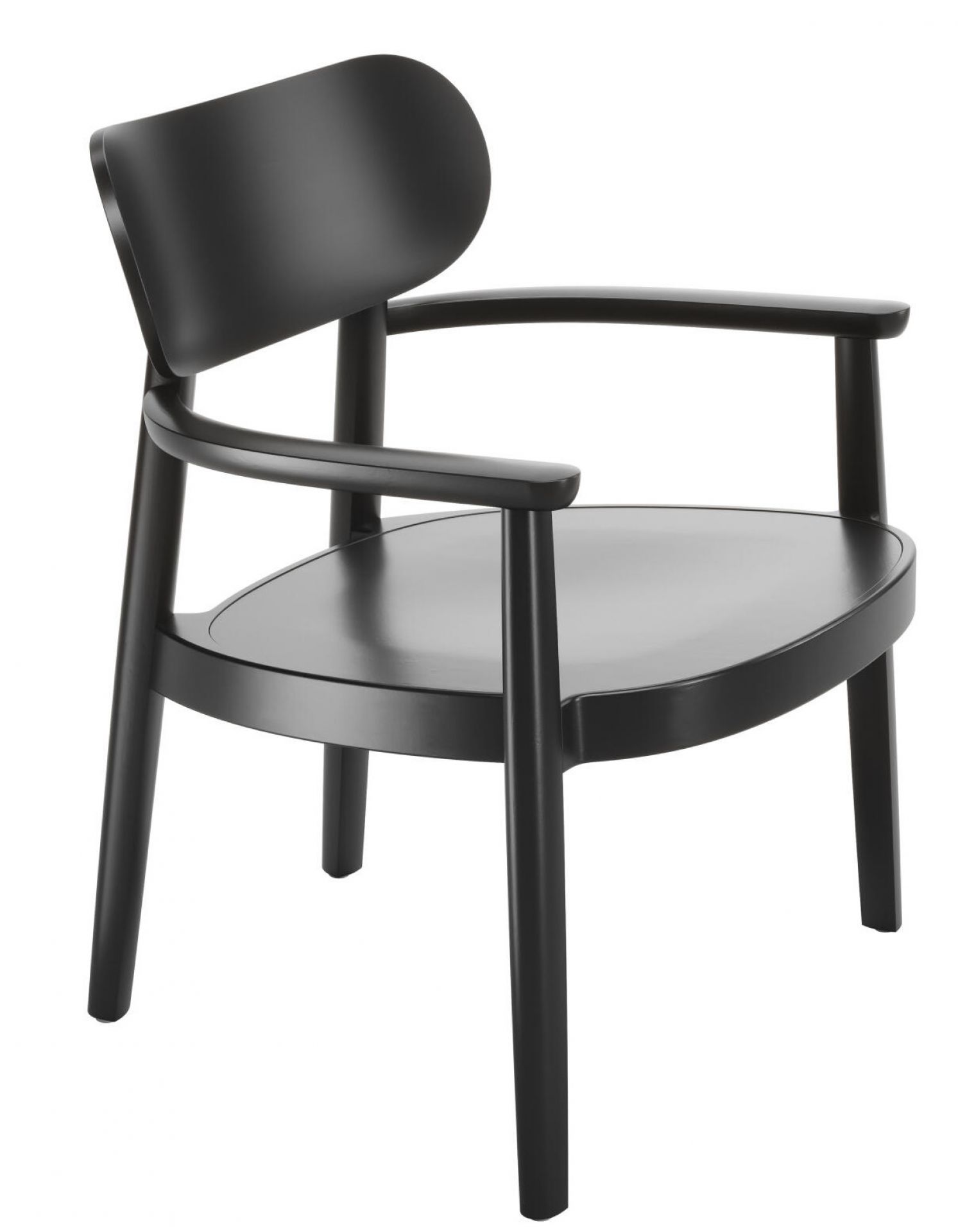 Holzsessel mit Armlehnen 119 MF Thonet