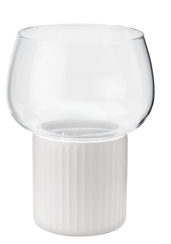Hygge Hurricane Windlicht RIG TIG by Stelton Weiss EINZELSTÜCK