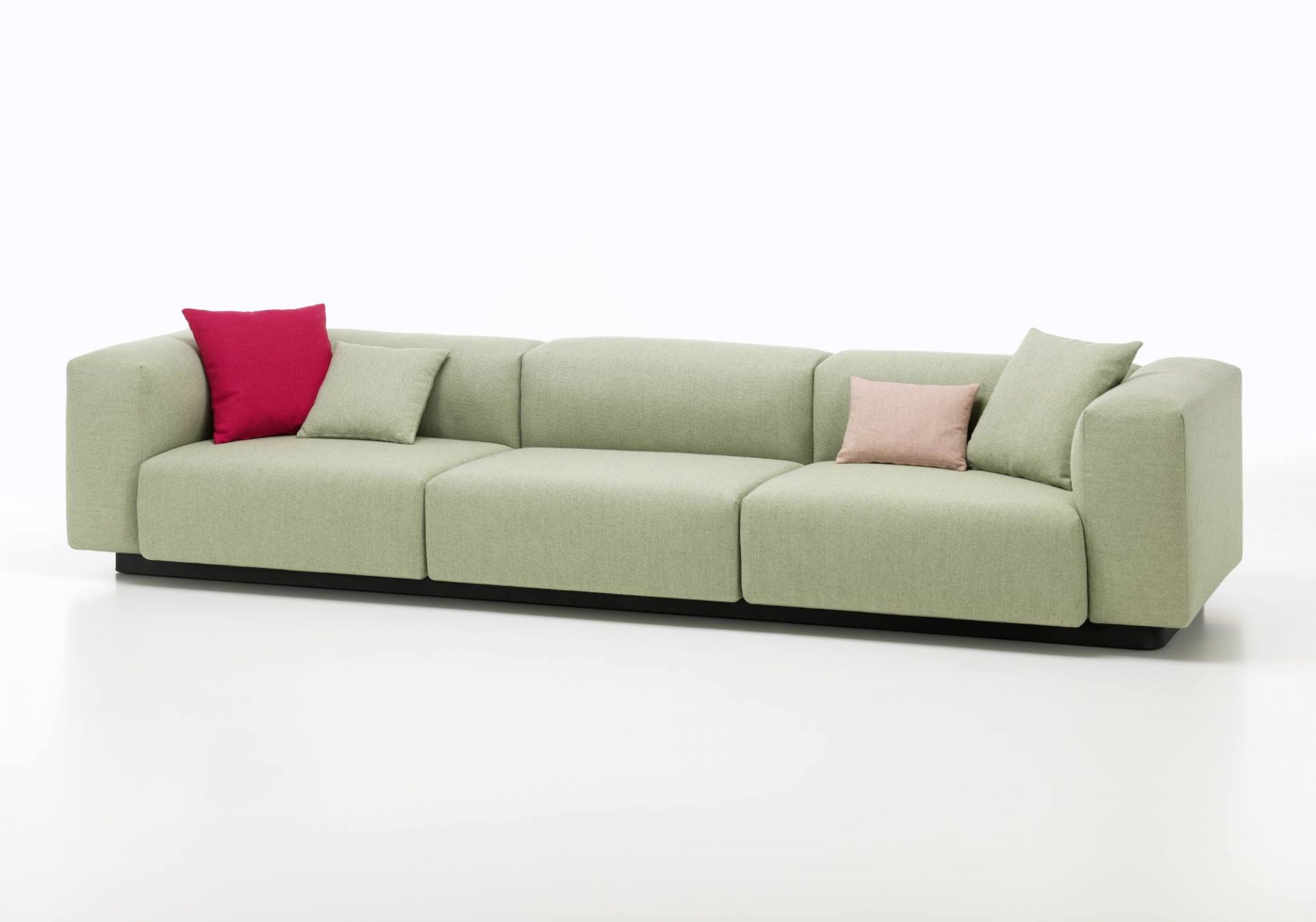 Soft Modular Sofa Dreisitzer Vitra