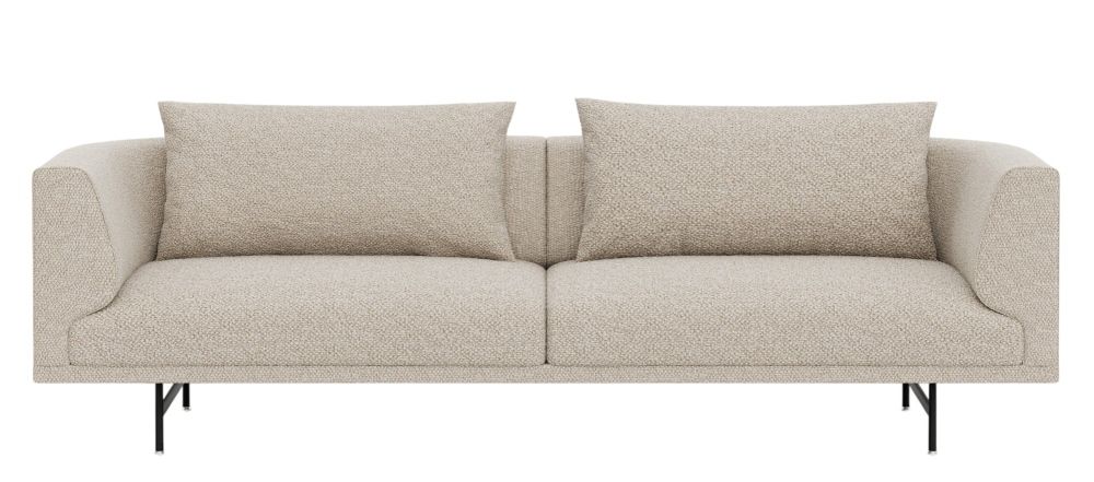 Chimney Module Sofa 3-Sitzer Vipp Wavy - Off white/light grey