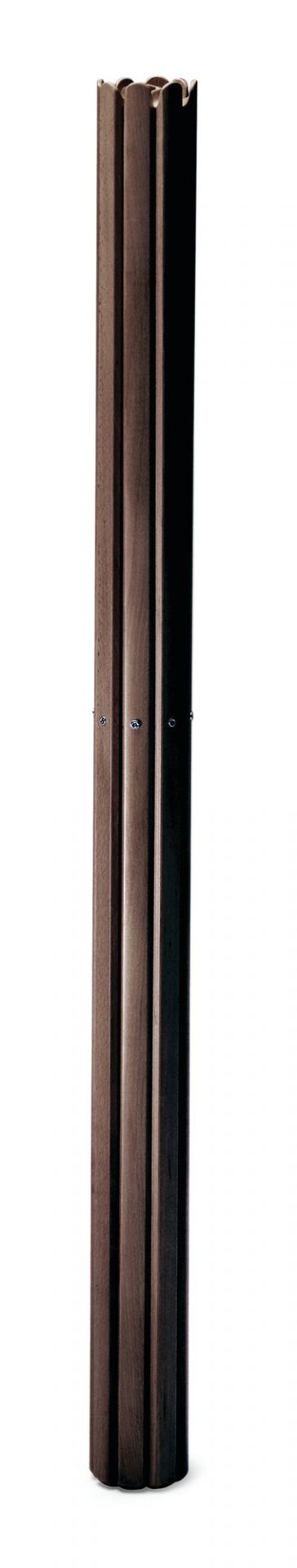 Sciangai Kleiderständer von Zanotta, weiß lackiert. Design Kleiderständer aus Holz für Flur und Garderobe.