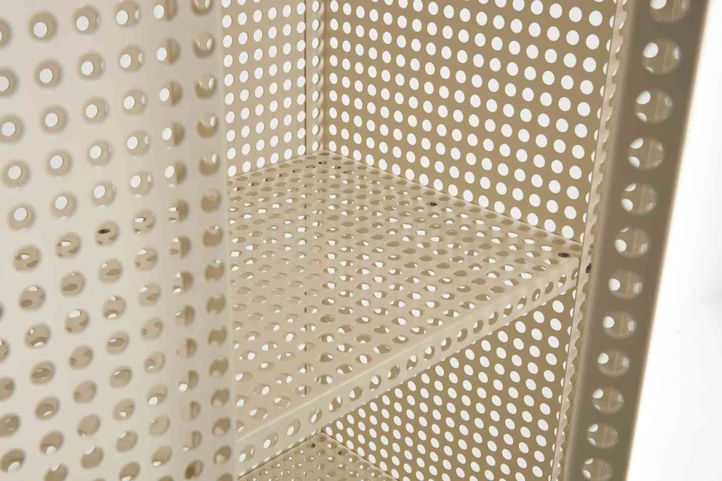 Perforated Cabinat Floor Large Sideboard Hay