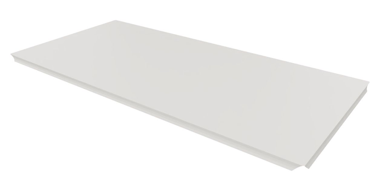 USM Haller Verkleidungselement Metall Ersatzteil weiß 50 x 35 cm