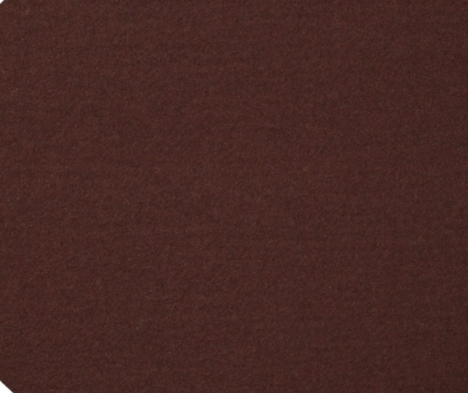 Schokobraune Filz Sitzauflage für Vitra Panton Chair, Hey Sign Einzelstück, Detailaufnahme der Textur.