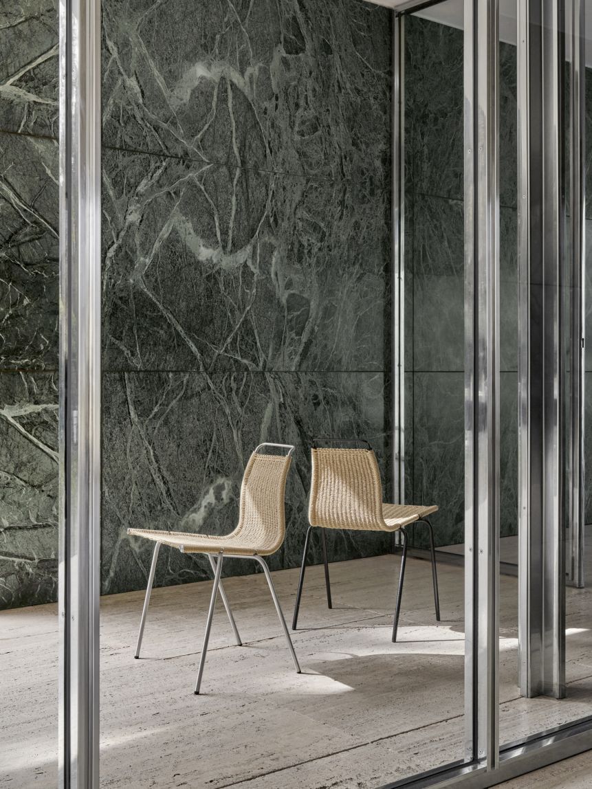 PK1 Stuhl Naturkordel Carl Hansen & Søn 