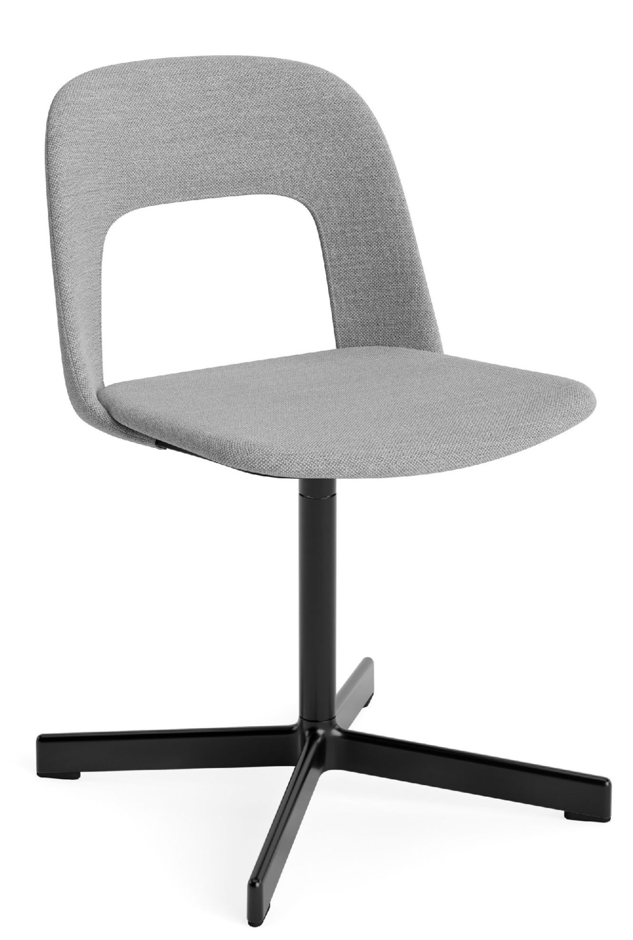 Layout Side Chair 134 4-Stern Drehfuß Stuhl Hay