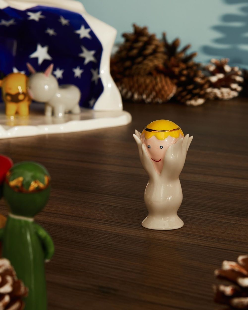 Angelo Miracolo Porzellanfigur Engel AGJ01 3 Alessi
