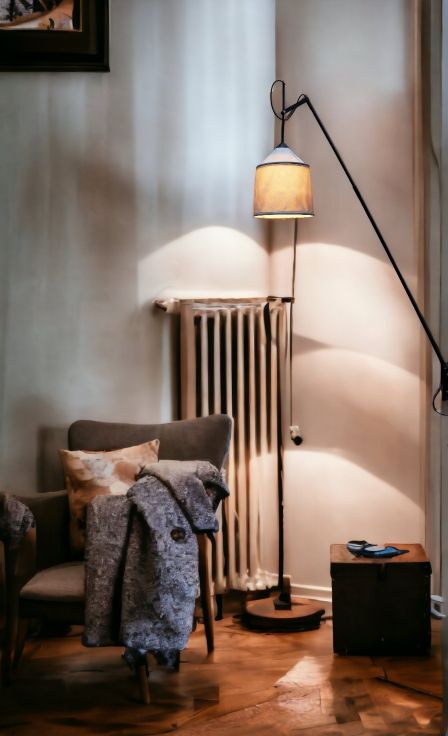 Jaima P307 + Schirm 71 Wandleuchte marset  