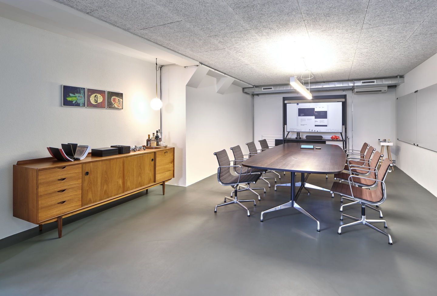 Aluminium Chair EA 108 / EA108 Stuhl Vitra