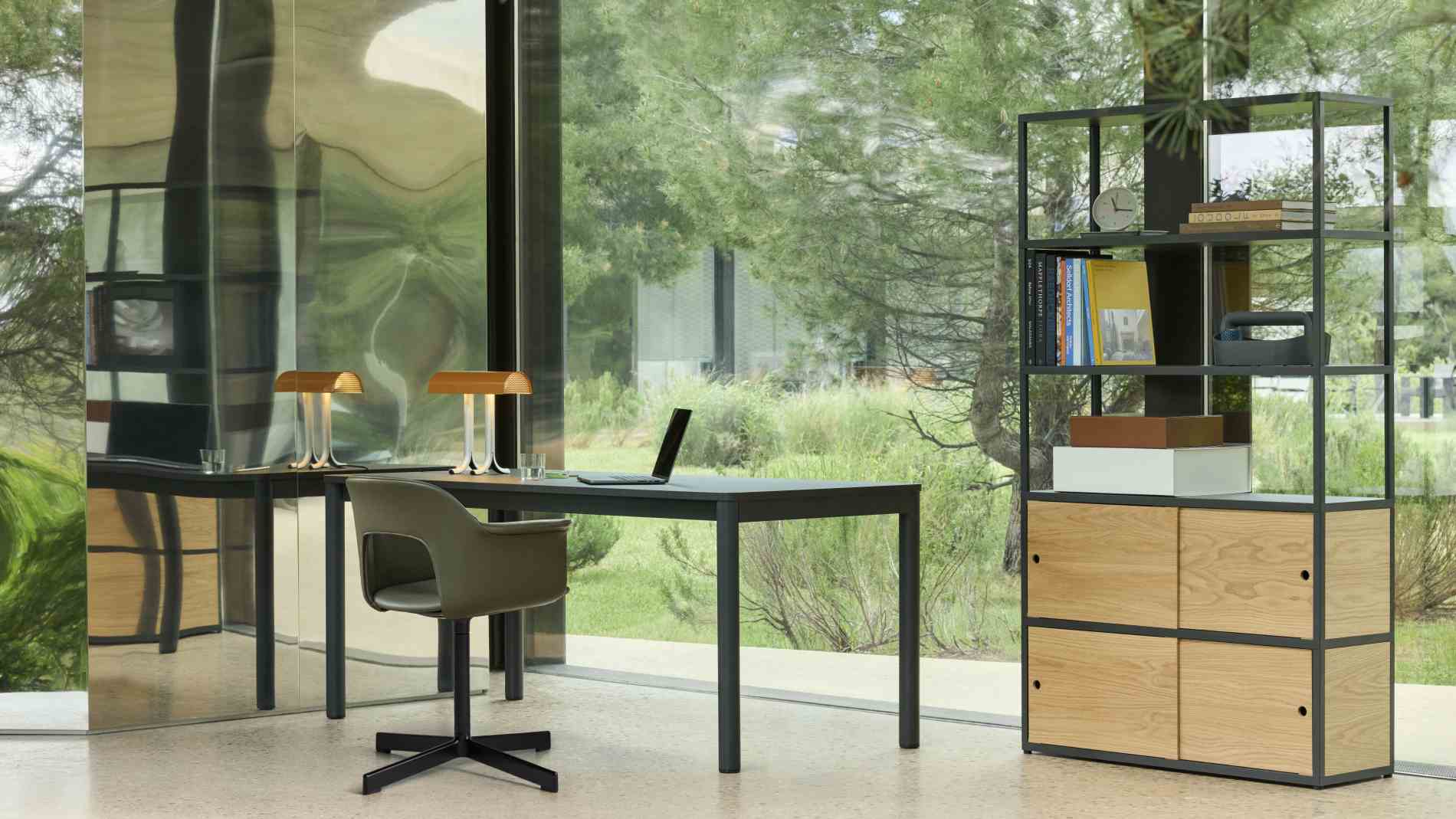 Annex Table Flush Esstisch Hay