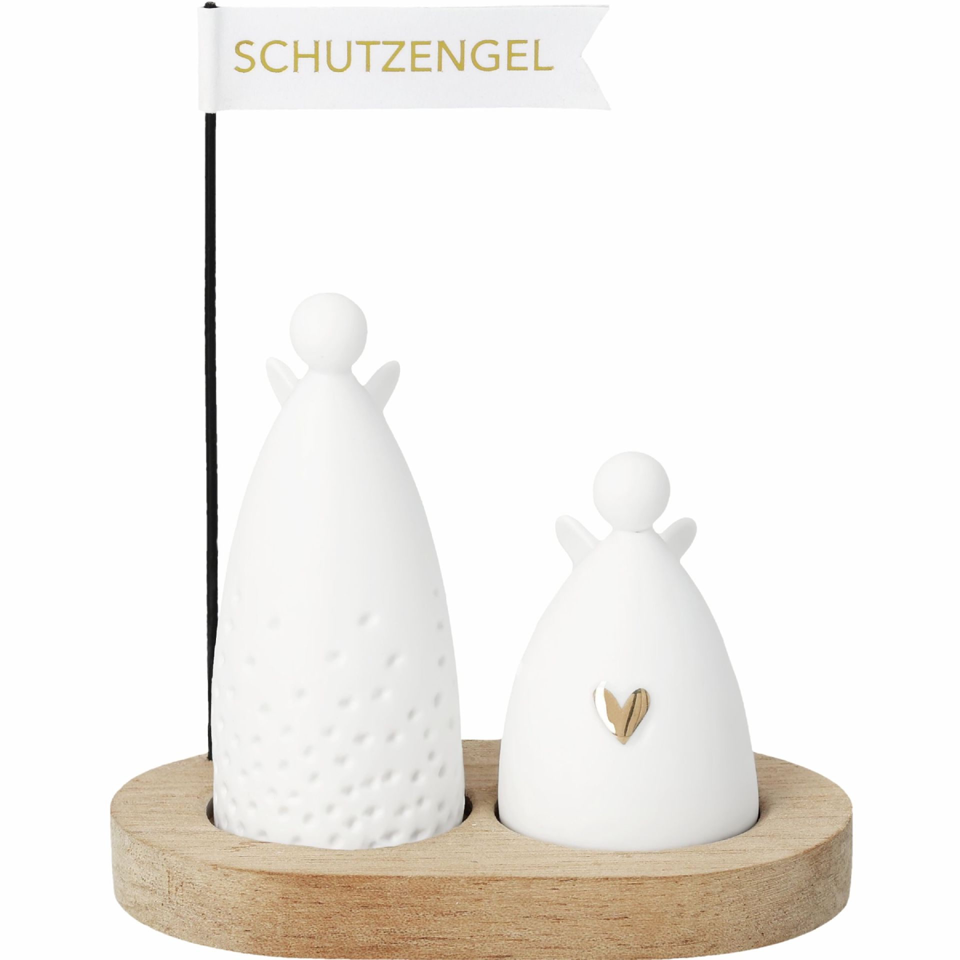 Weihnachtsgruß Schutzengel Geschenk (Deutsche Ausführung) Räder