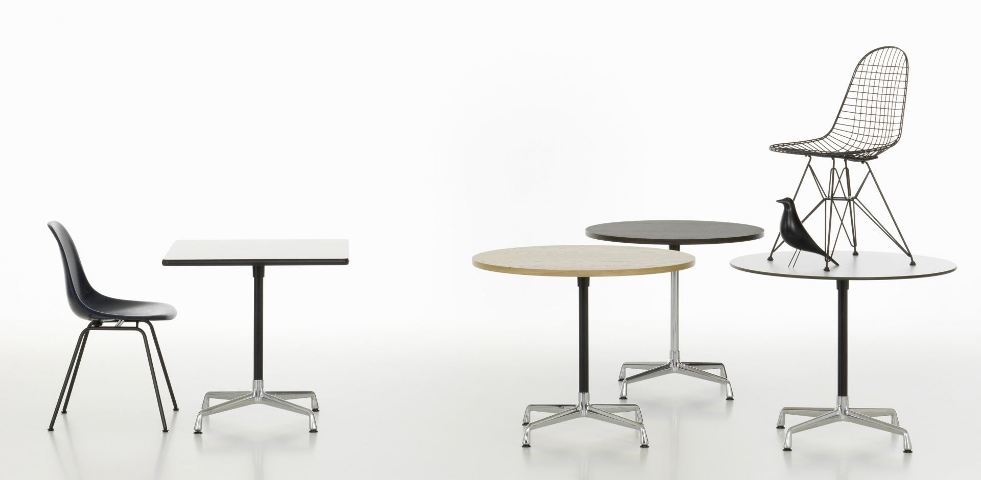 Eames Contract Table Tisch rund Ø70 cm Vitra