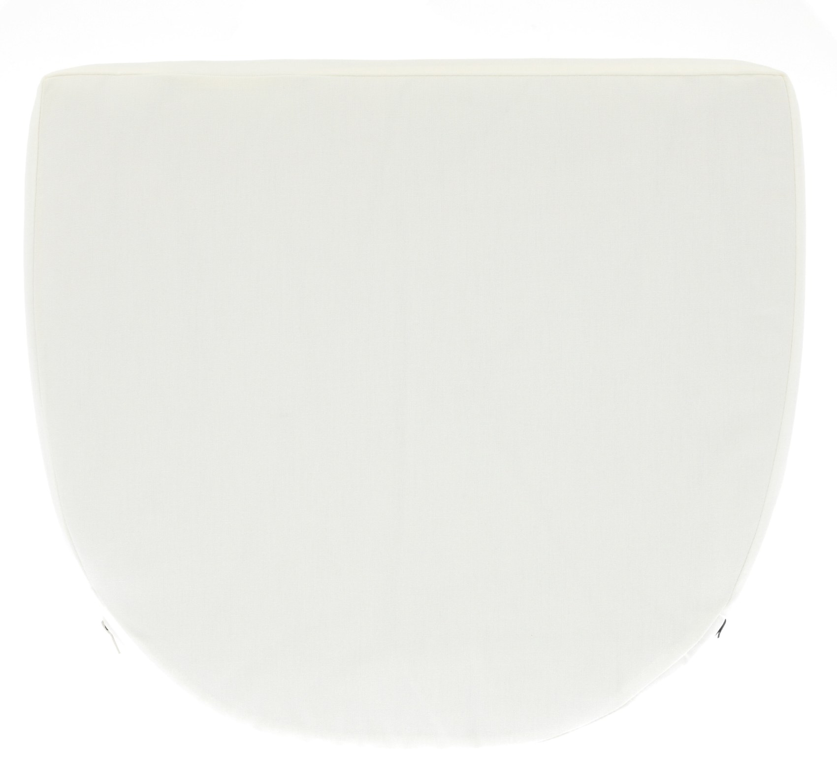 Weißes Sitzkissen für Jan Kurtz Romantik Sessel, geeignet für den Outdoor-Bereich, bequeme Polsterung.