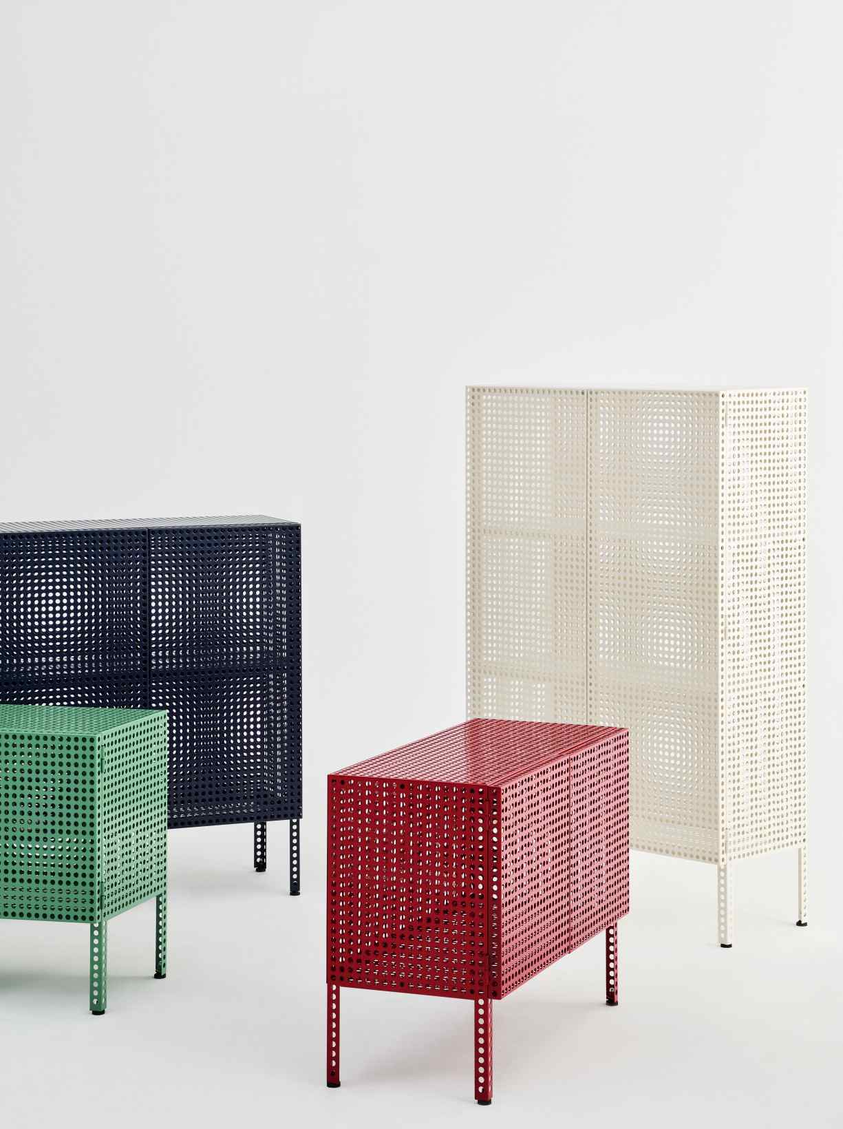 Perforated Cabinet Floor Medium Sideboard Hay