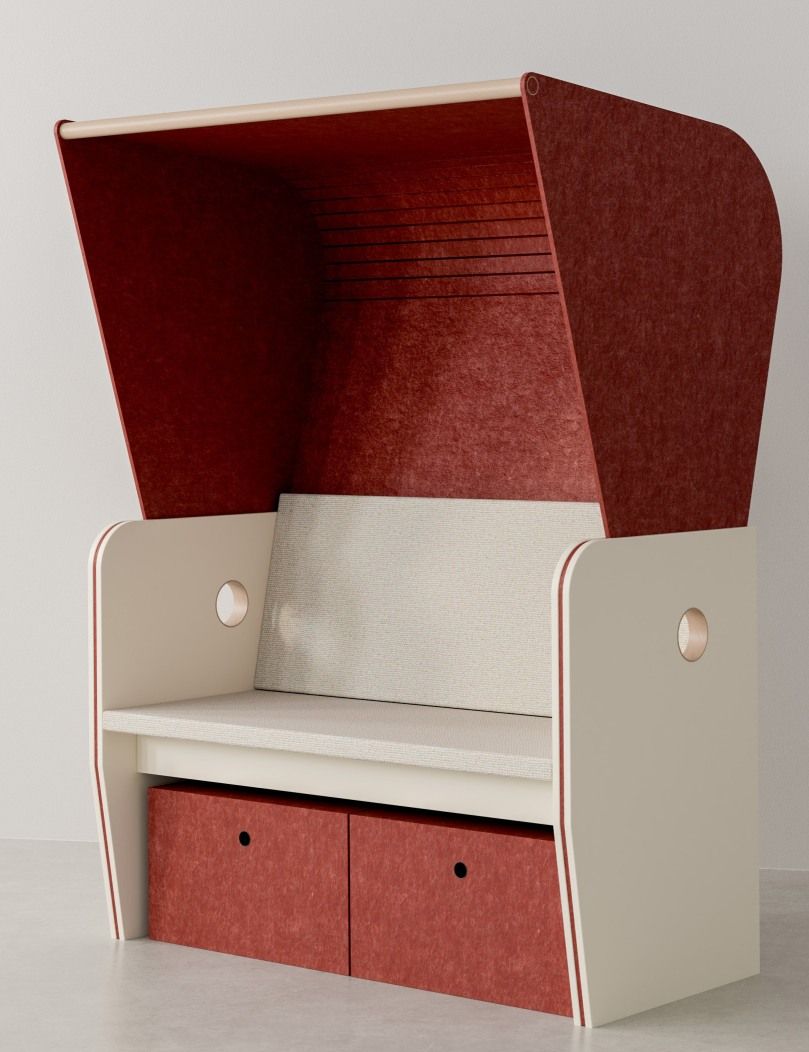 Baltic Strandkorb Besprechungs-/ Rückzugsplatz Palmberg