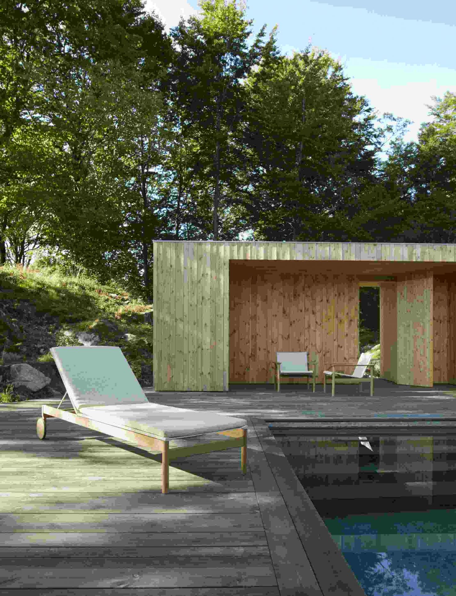 Pelagus Sunbed Sonnenliege Cushion Sitzkissen Outdoor Skagerak by Fritz Hansen 