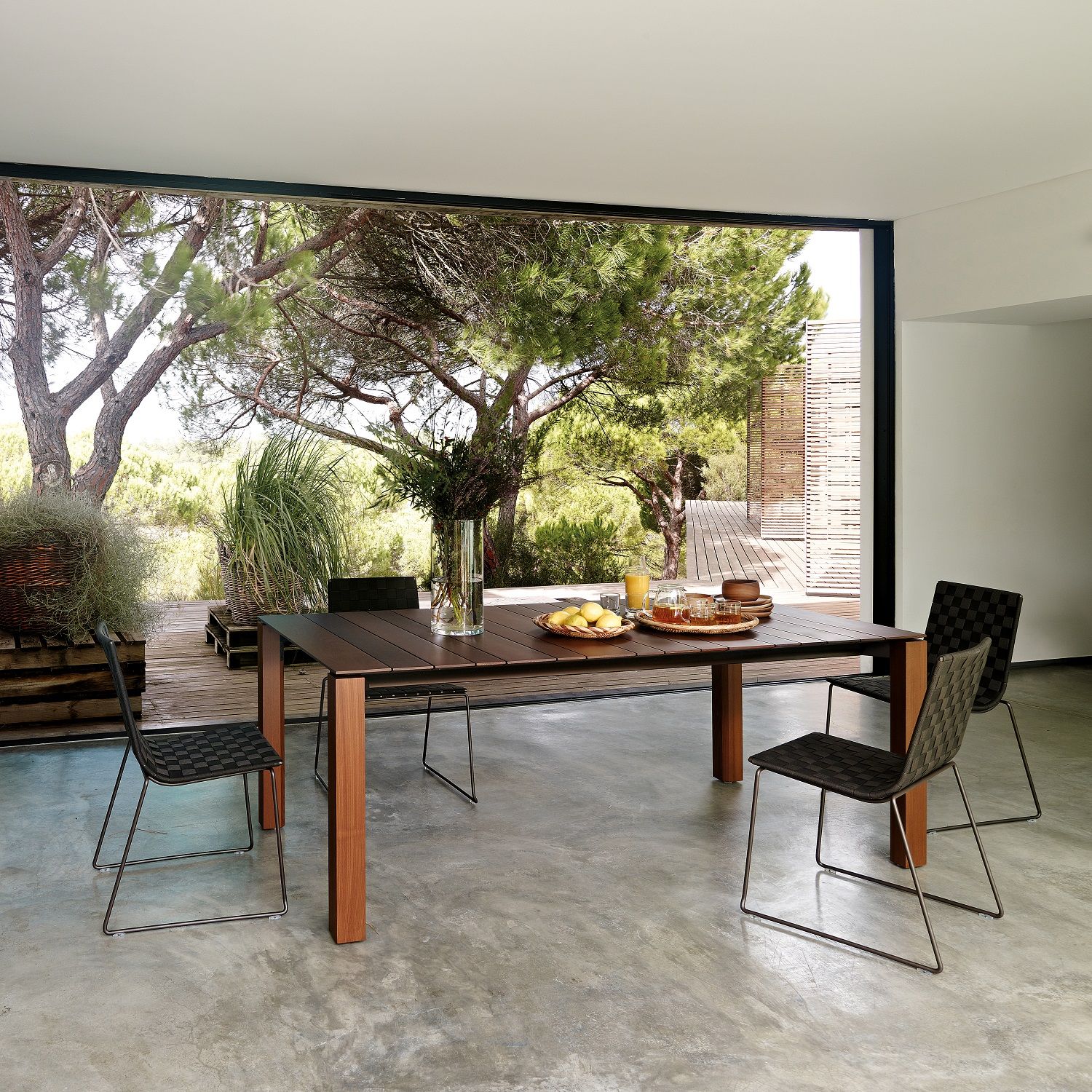 Trenza SI0700 Outdoor Stuhl stapelbar Andreu World