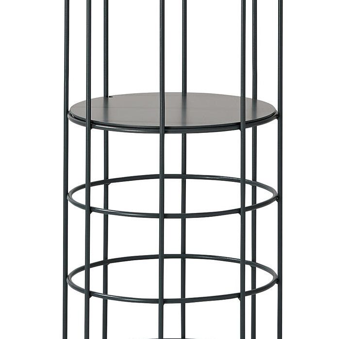 Einlegeboden für Richard Lampert Bazar Standgarderobe, Metallablage für modulare Garderobensysteme, modernes Möbeldesign.