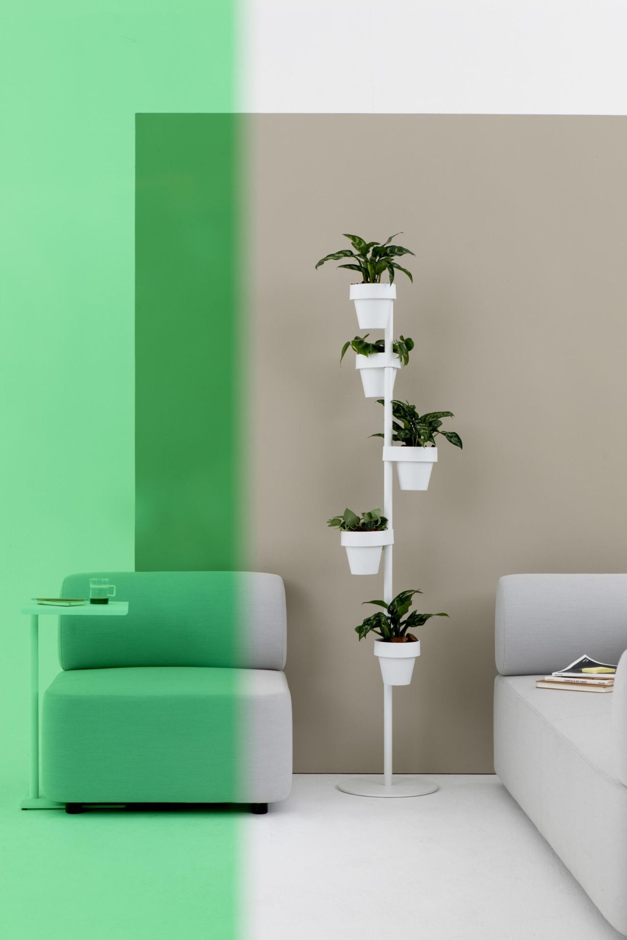 Mezza Sitzelement mit Rücken Sofa Cascando