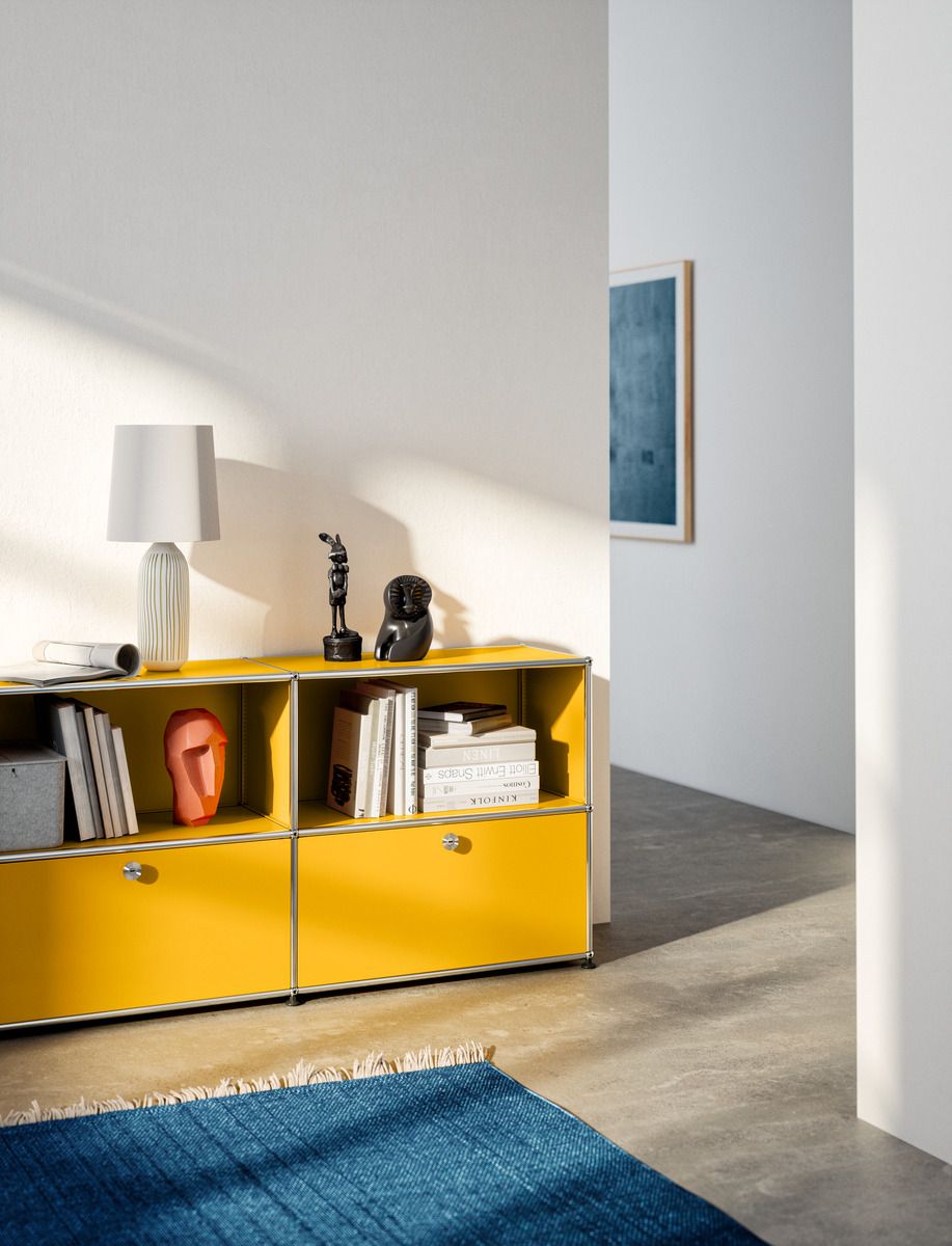 USM Haller Sideboard C2 mit 2 Klappen – braun