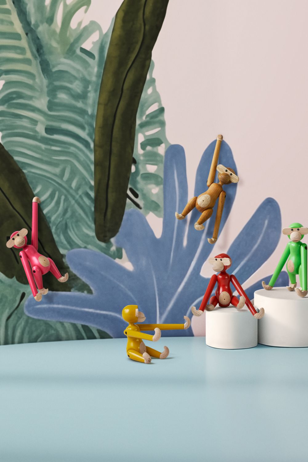 Affe Mini farbig Kay Bojesen