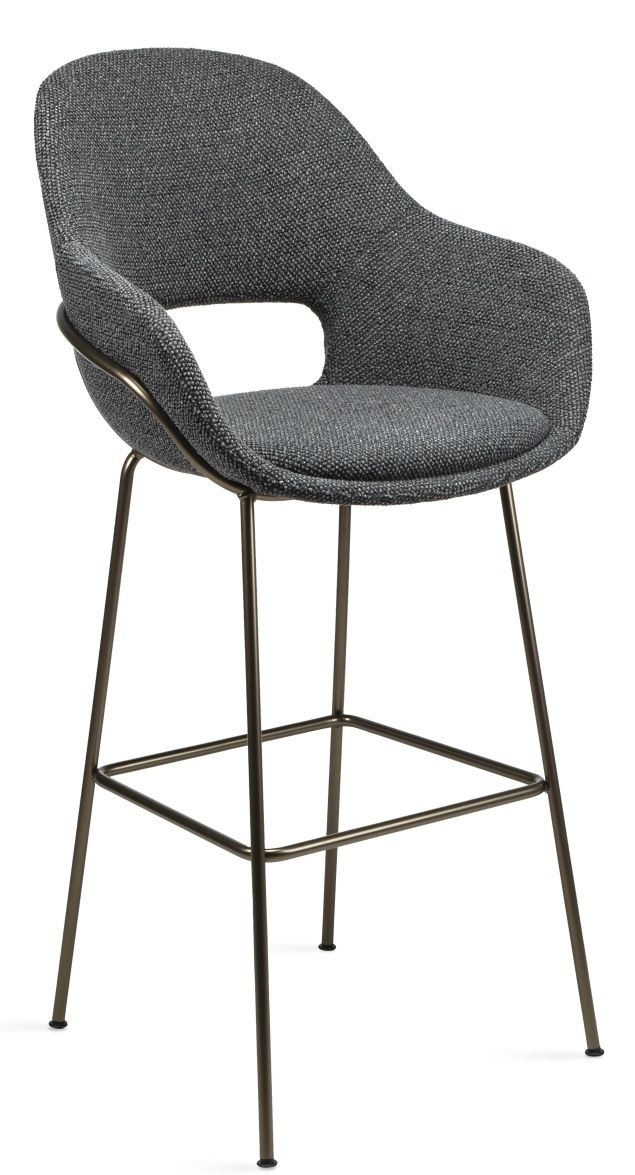 Theia Barstool Armchair High Barhocker Freifrau Manufaktur