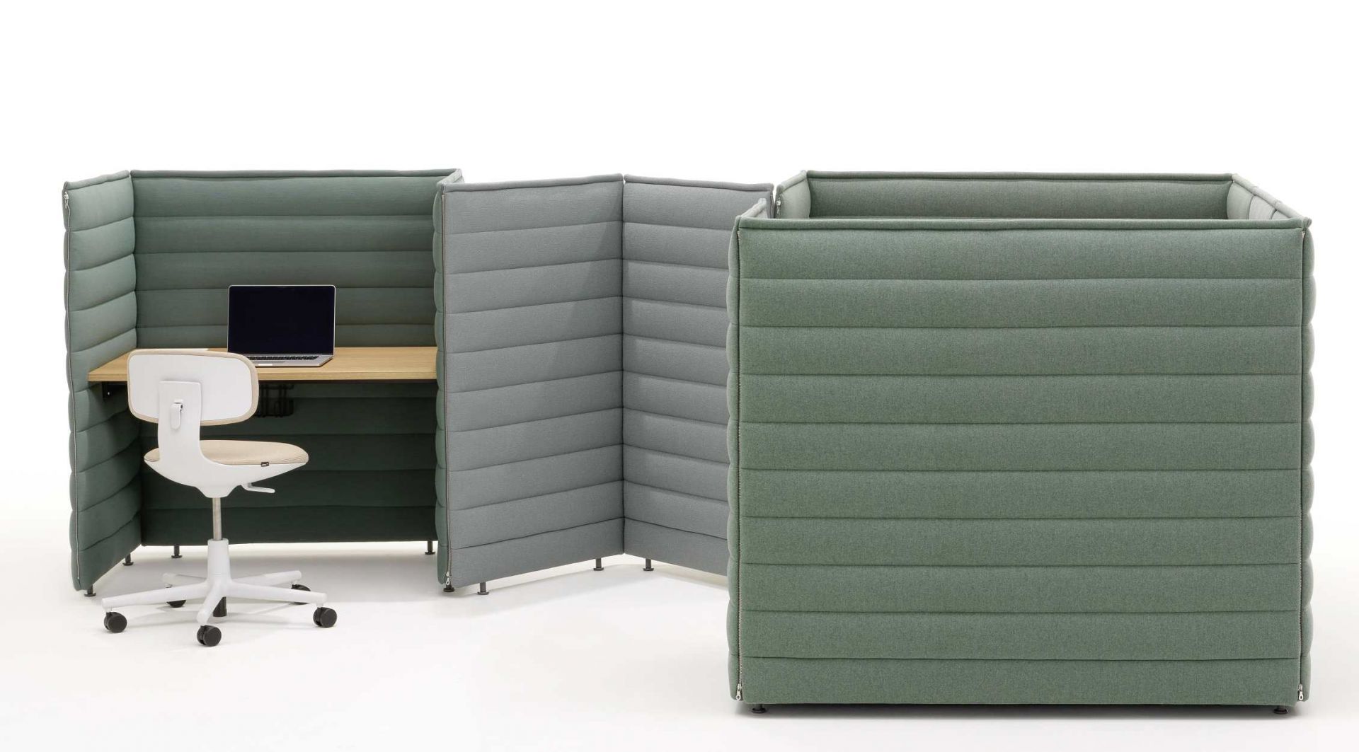 Alcove Plus Desk Small Schreibtisch Vitra