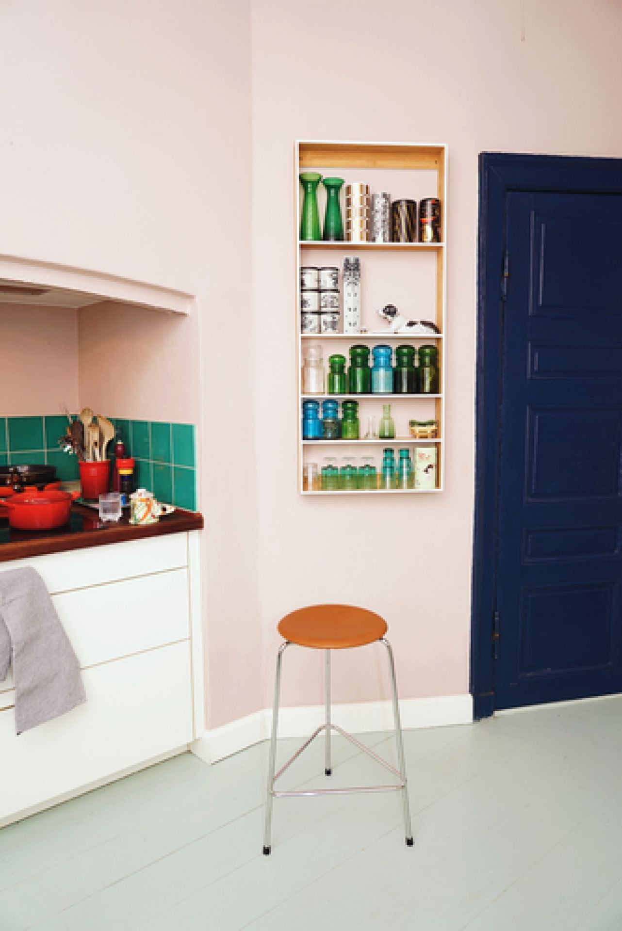 High Dot hoher Hocker / Barhocker Fritz Hansen