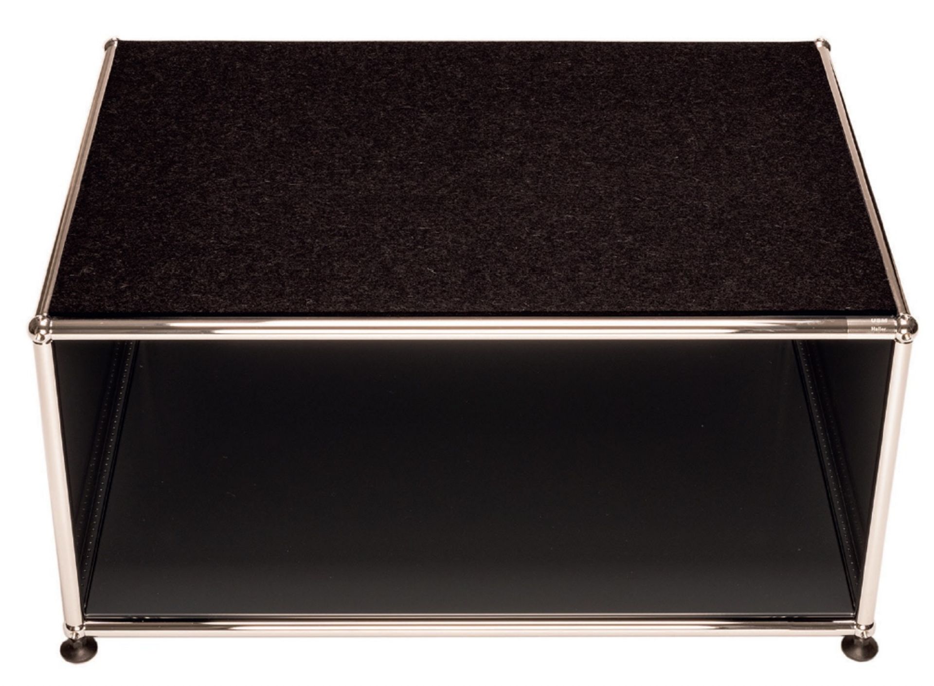 Petrolfarbene USM Haller Sitzauflage aus Filz für mehr Komfort und Stil auf Ihrem Möbel.