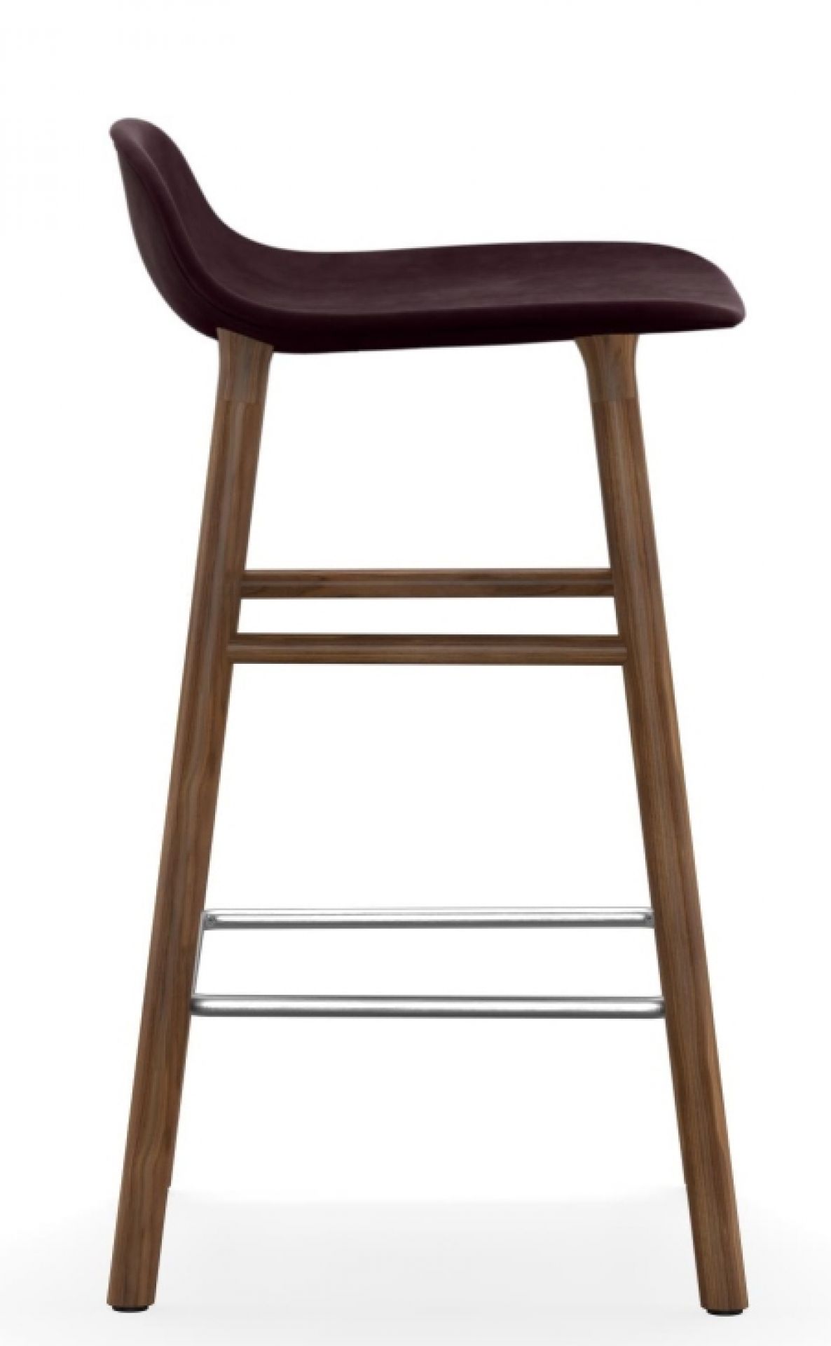 Form Barstool Barhocker H 65 cm Holz Gepolstert Normann Copenhagen