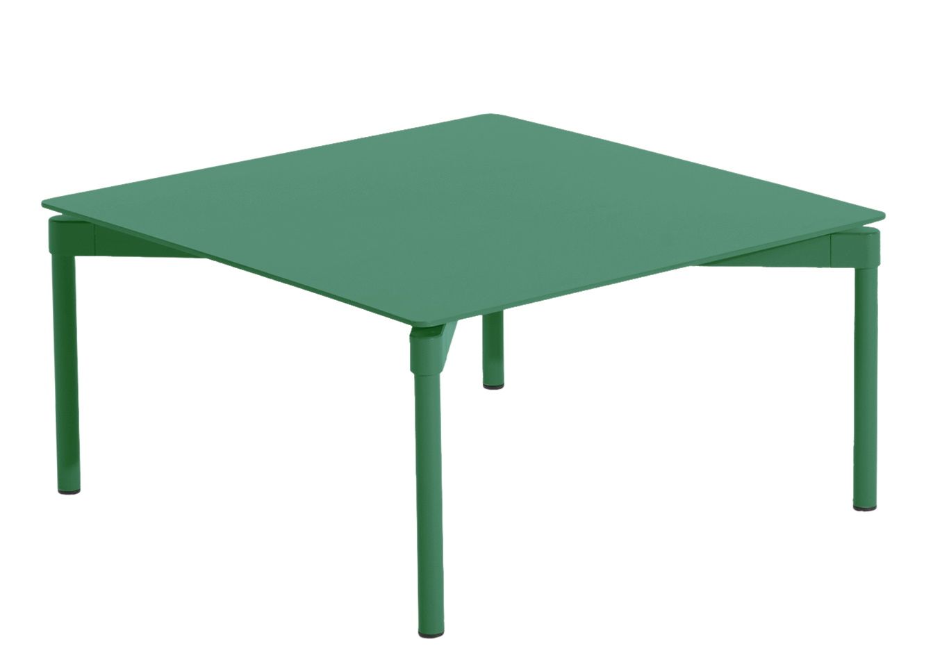 Mintgrüner Fromme Coffee Table Couchtisch von Petite Friture, quadratisch, modernes Design für Wohnzimmer.