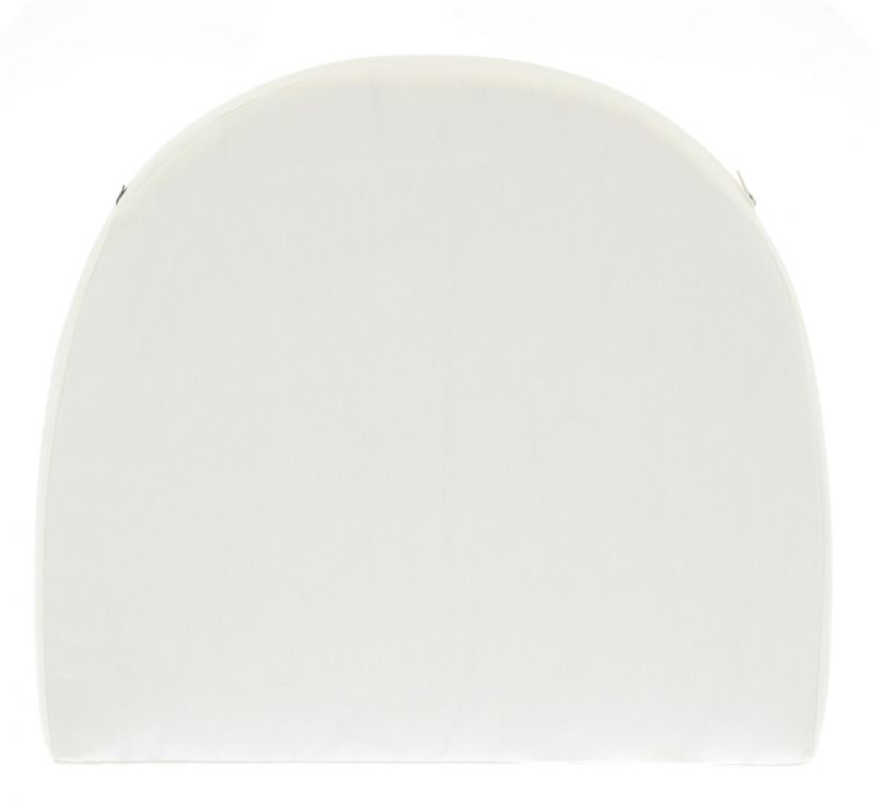 Weißes Sitzkissen für Jan Kurtz Romantik Sessel, geeignet für den Outdoor-Bereich.