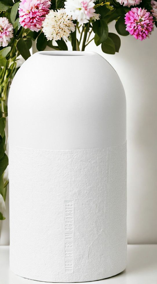 Formsprache Vase Hier ist es am Schönsten Räder EINZELSTÜCK