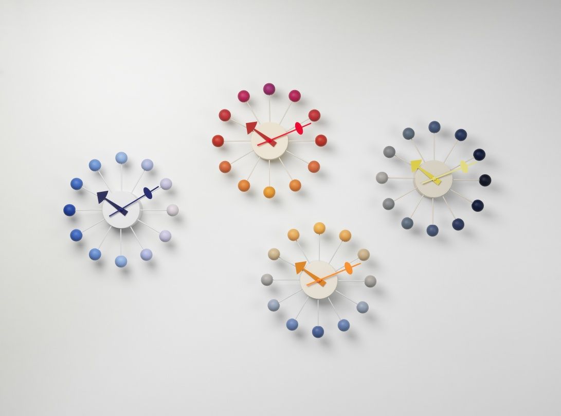 Ball Clock Wanduhr Dawn Vitra LIMITED EDITION