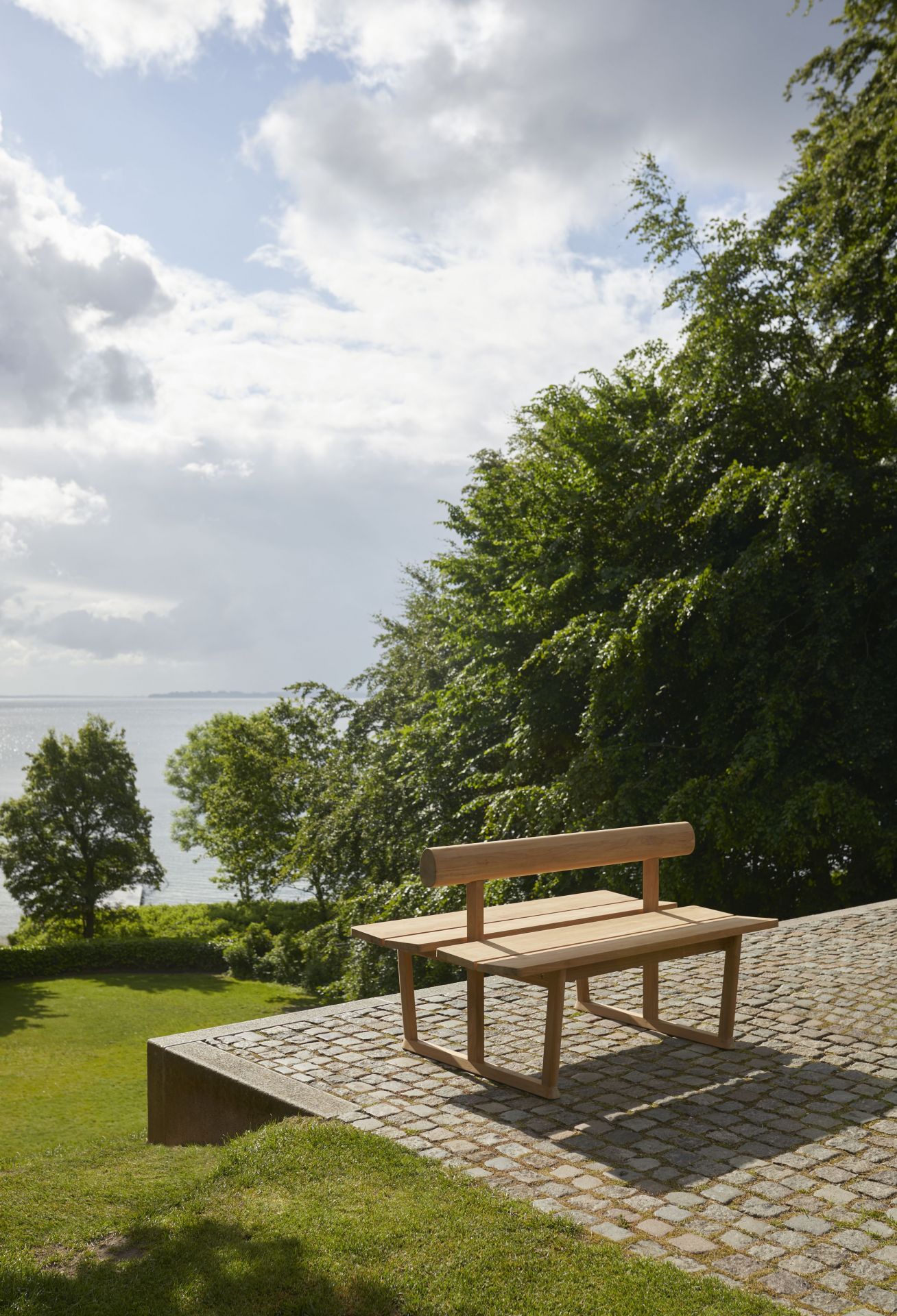 Banco Bank Double Teak Outdoor Skagerak by Fritz Hansen