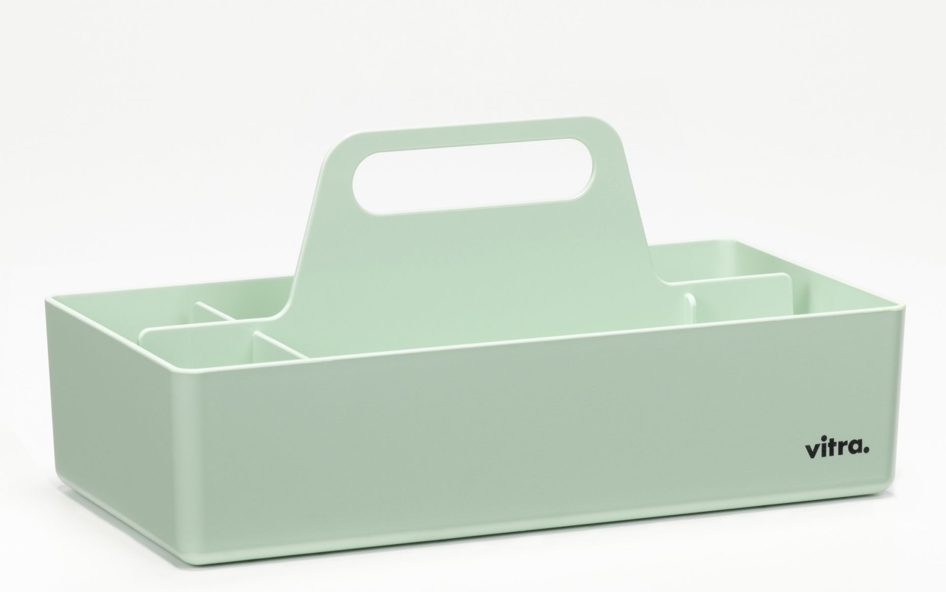 Vitra Toolbox RE in Mintgrün: Praktische Organisationsbox für Büro, Küche oder Hobbyraum.