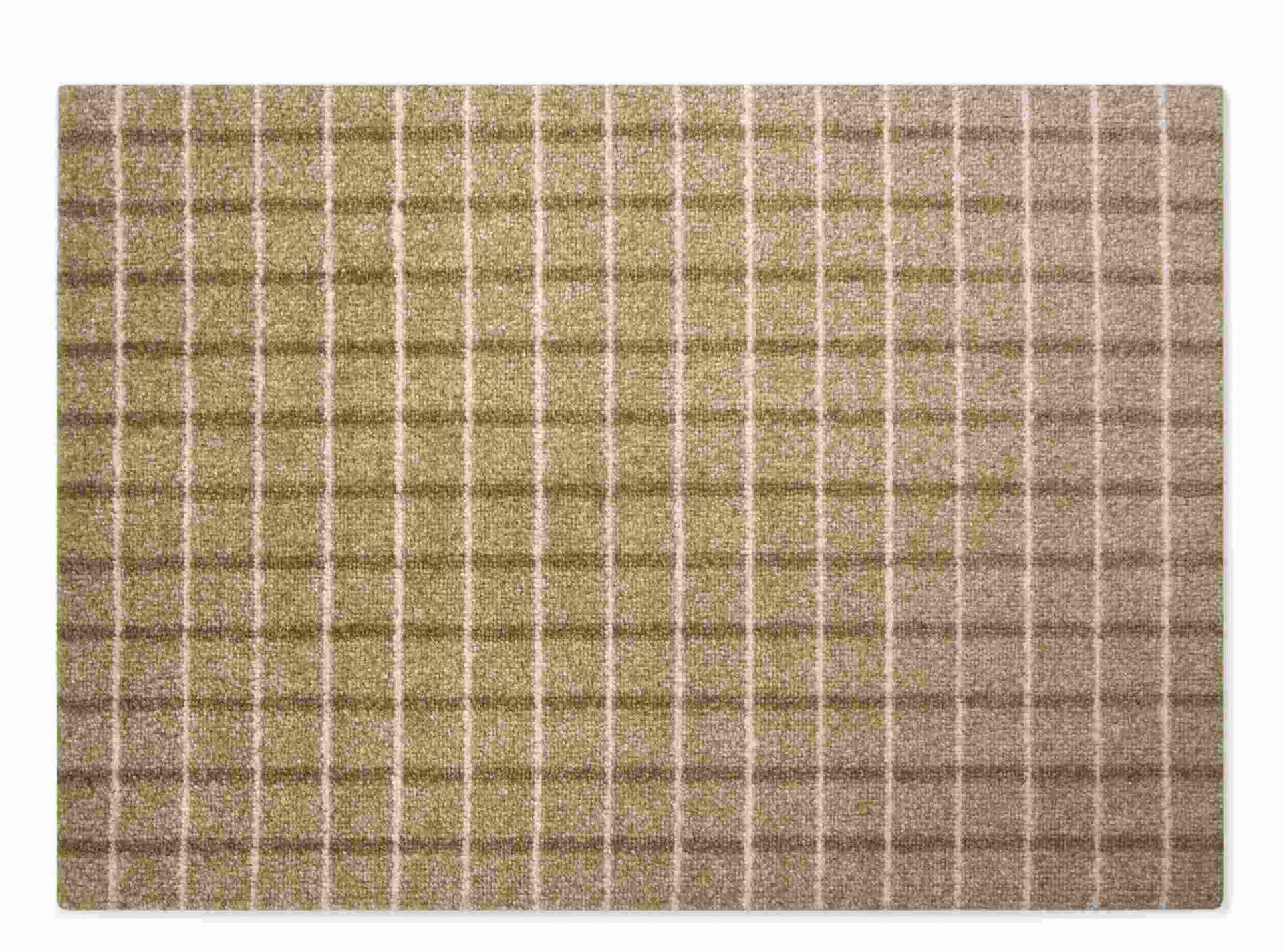 Heymat Grid Fußmatte Chocolate Strawberry, 60x85 cm, mit modernem Gittermuster für den Innenbereich.