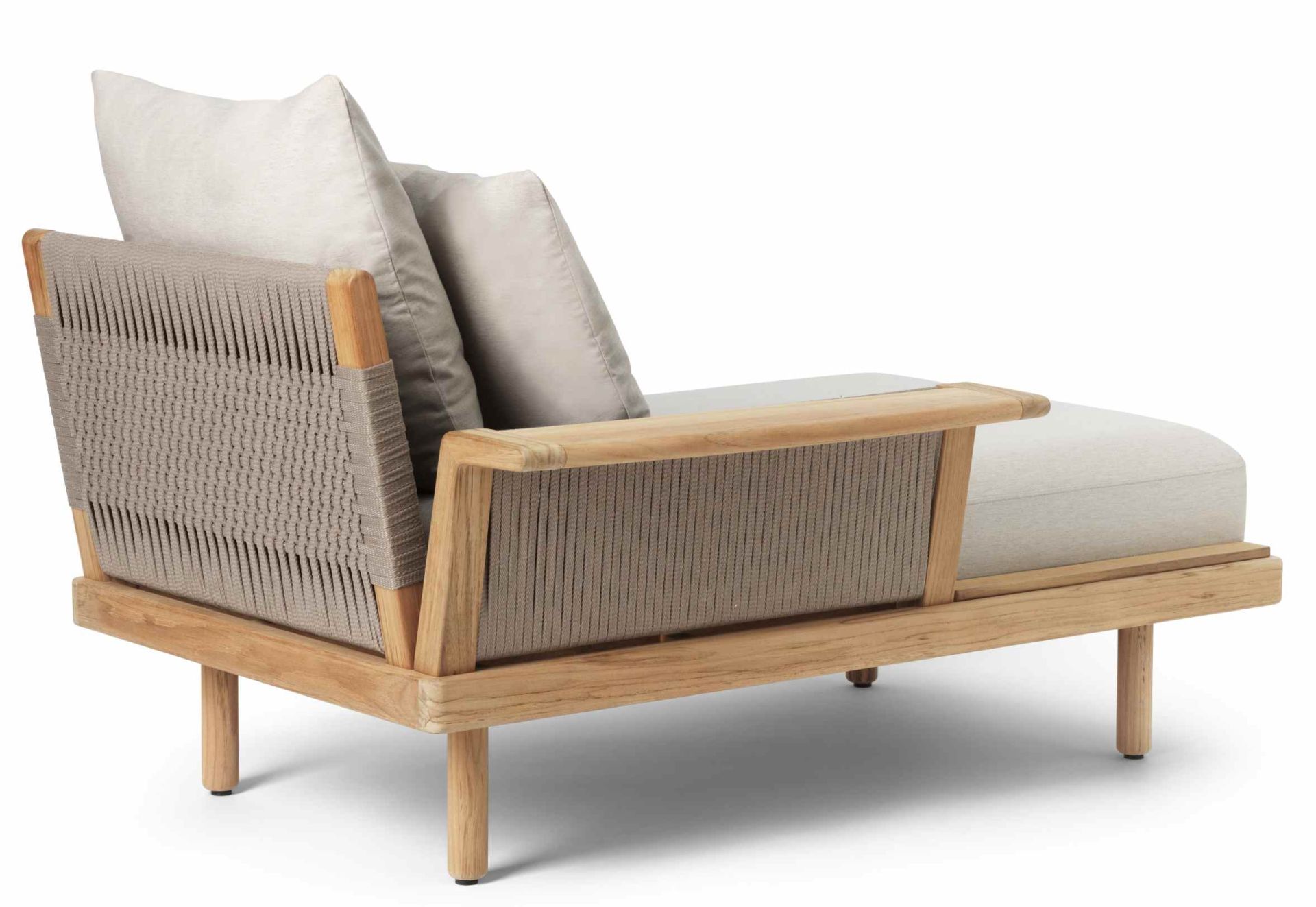 E540 Embrace Sofa Modul mit Seitenlehne und Beistelltisch Outdoor Carl Hansen & Søn