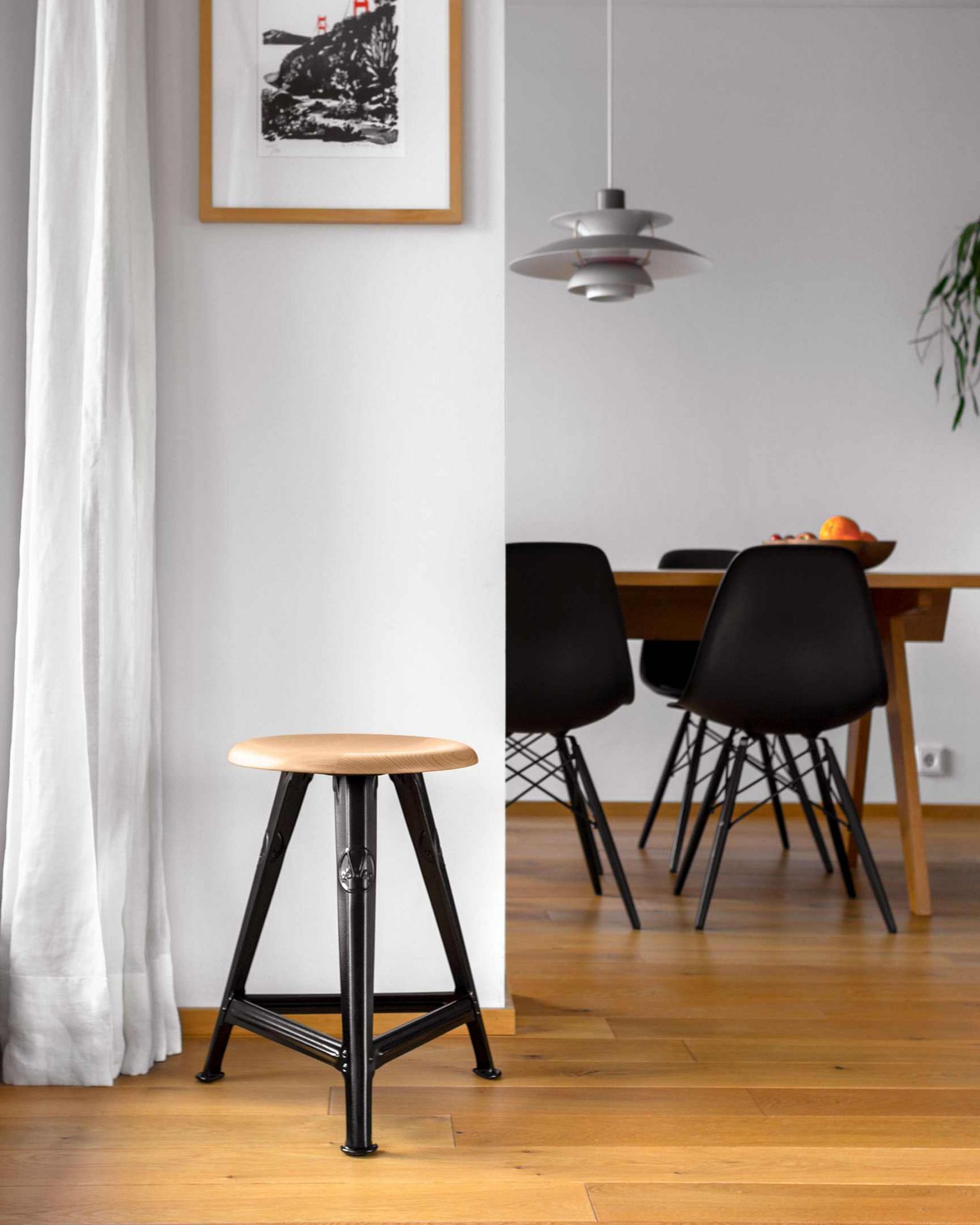 Schemel - Model I 50 cm Hocker Rowac