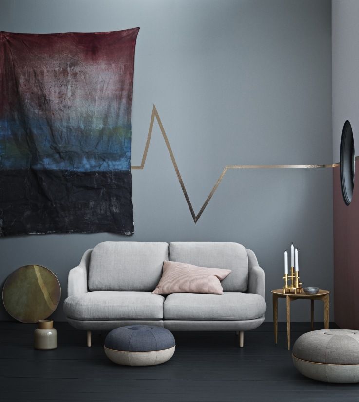 Pouf Large Hocker Fritz Hansen