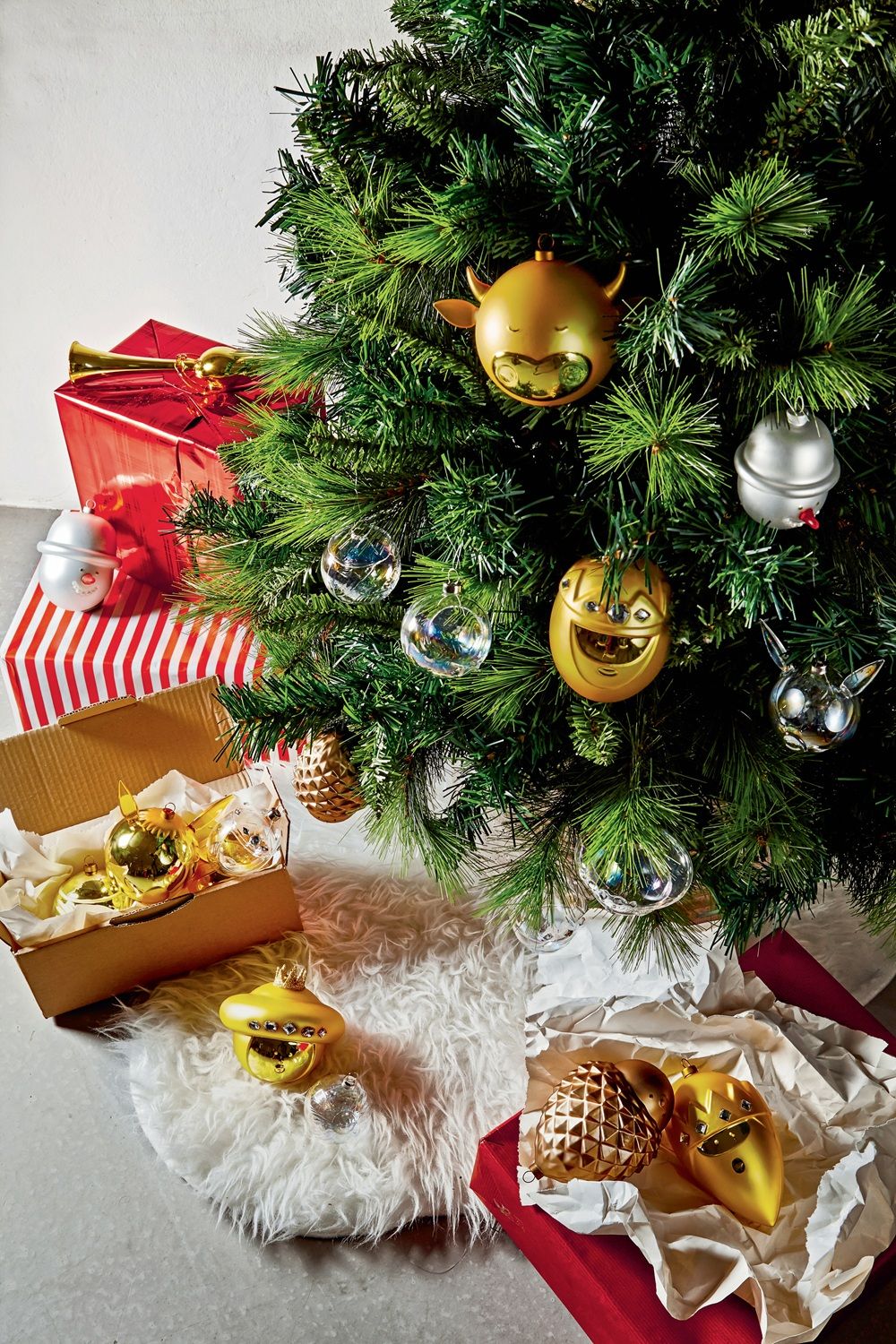 Palle Presepe - Bue Ochse große Weihnachtskugel Alessi AMJ13 4