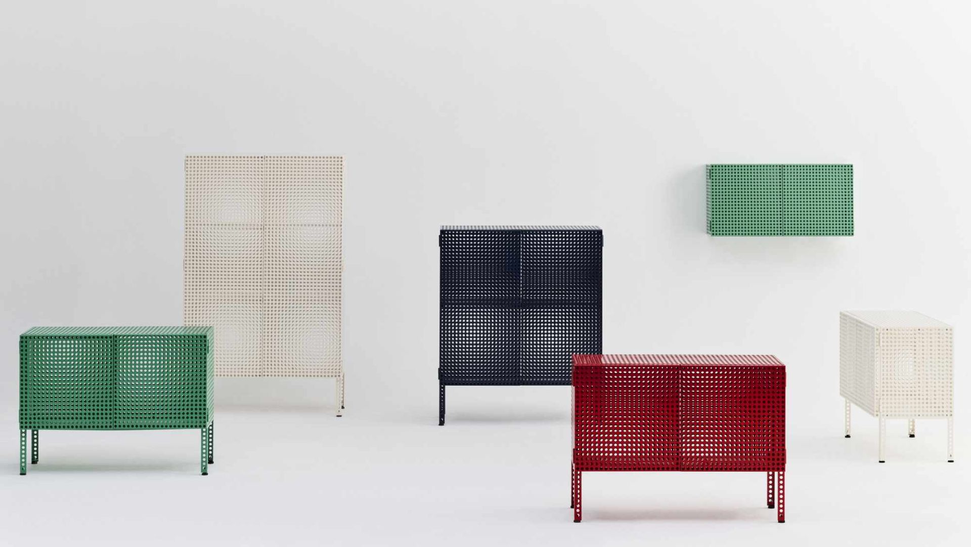 Perforated Cabinet Wall Small Wand Sideboard Hay