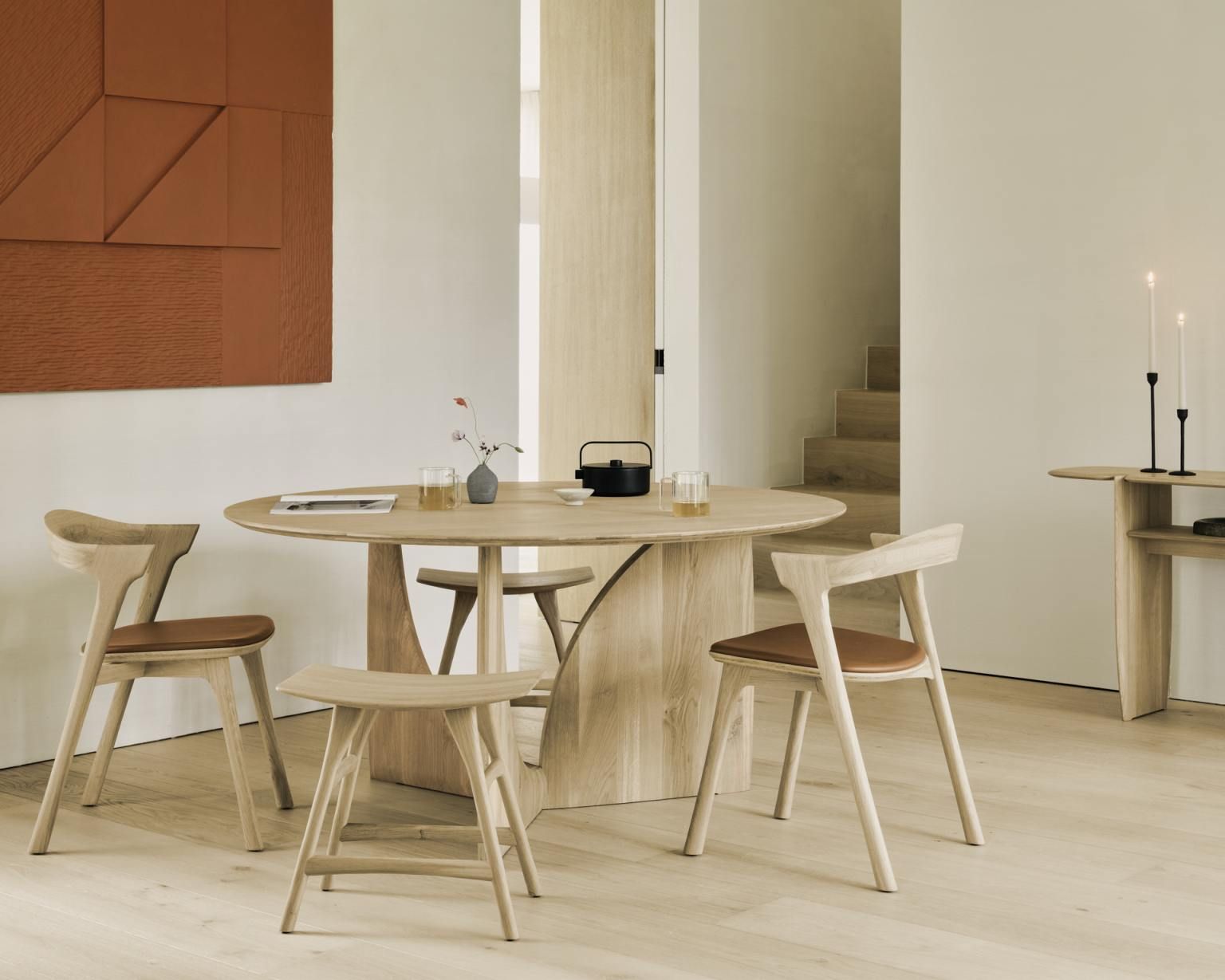 Geometric Dining Table Esstisch rund Ethnicraft