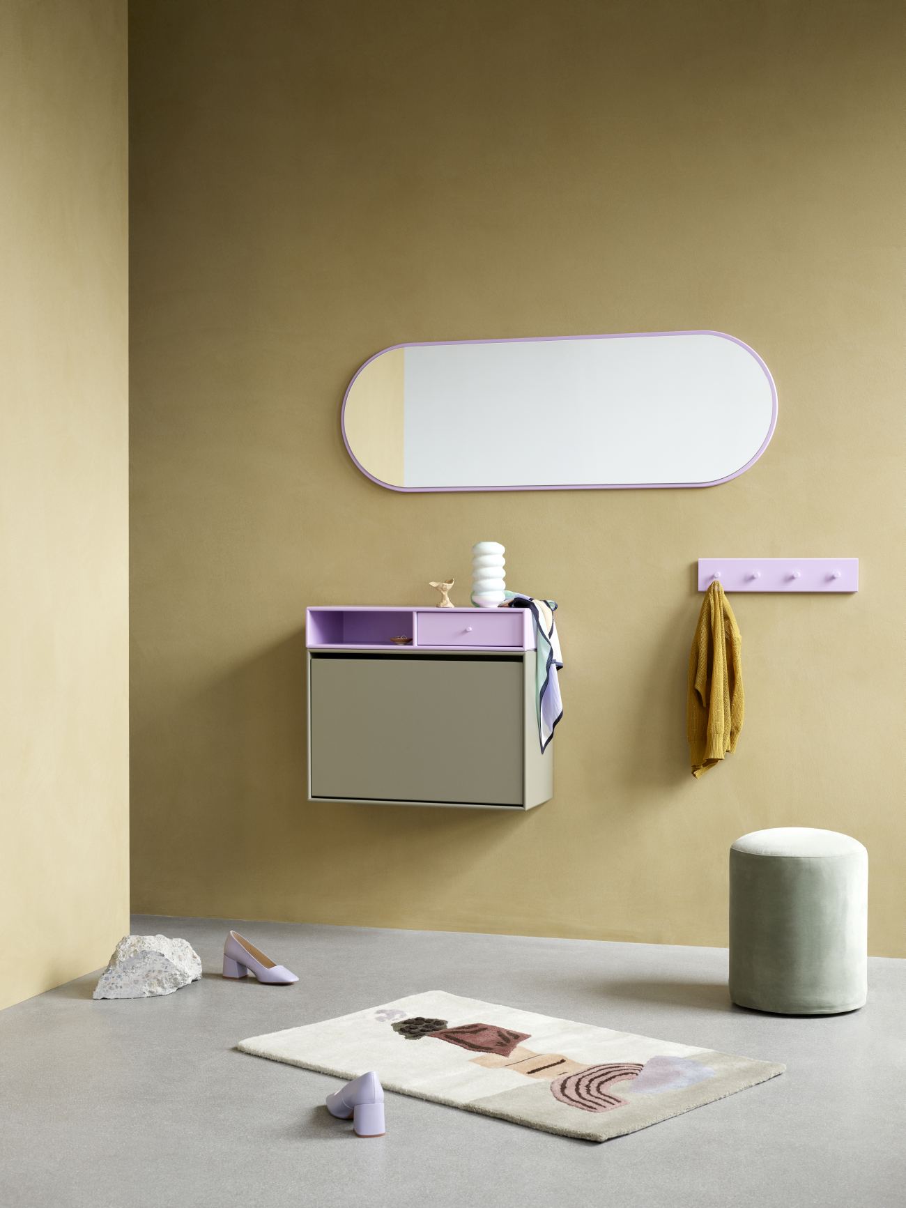 Colour Frame Mirror Figure Spiegel Montana 