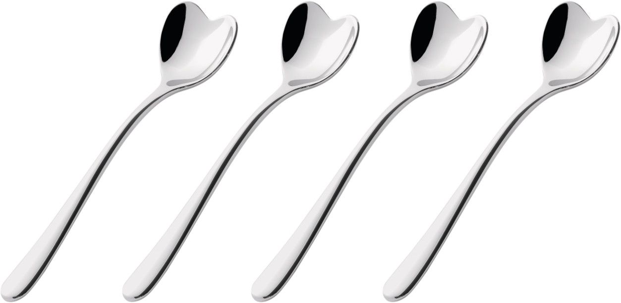 AMMI08Set Moccalöffel Herz Set Alessi 