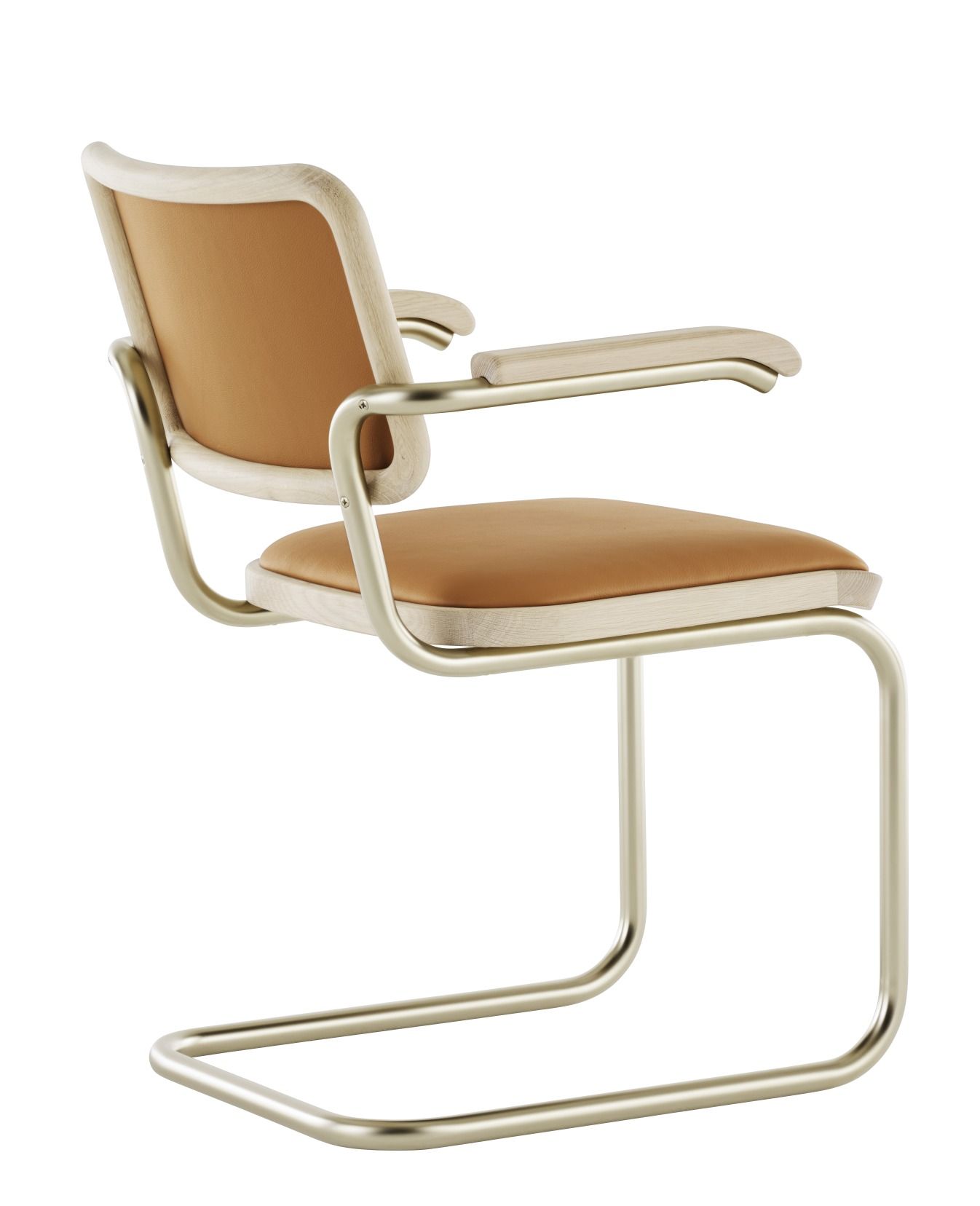 JS. Thonet by Jil Sander S 64 P / S64P Freischwinger Thonet