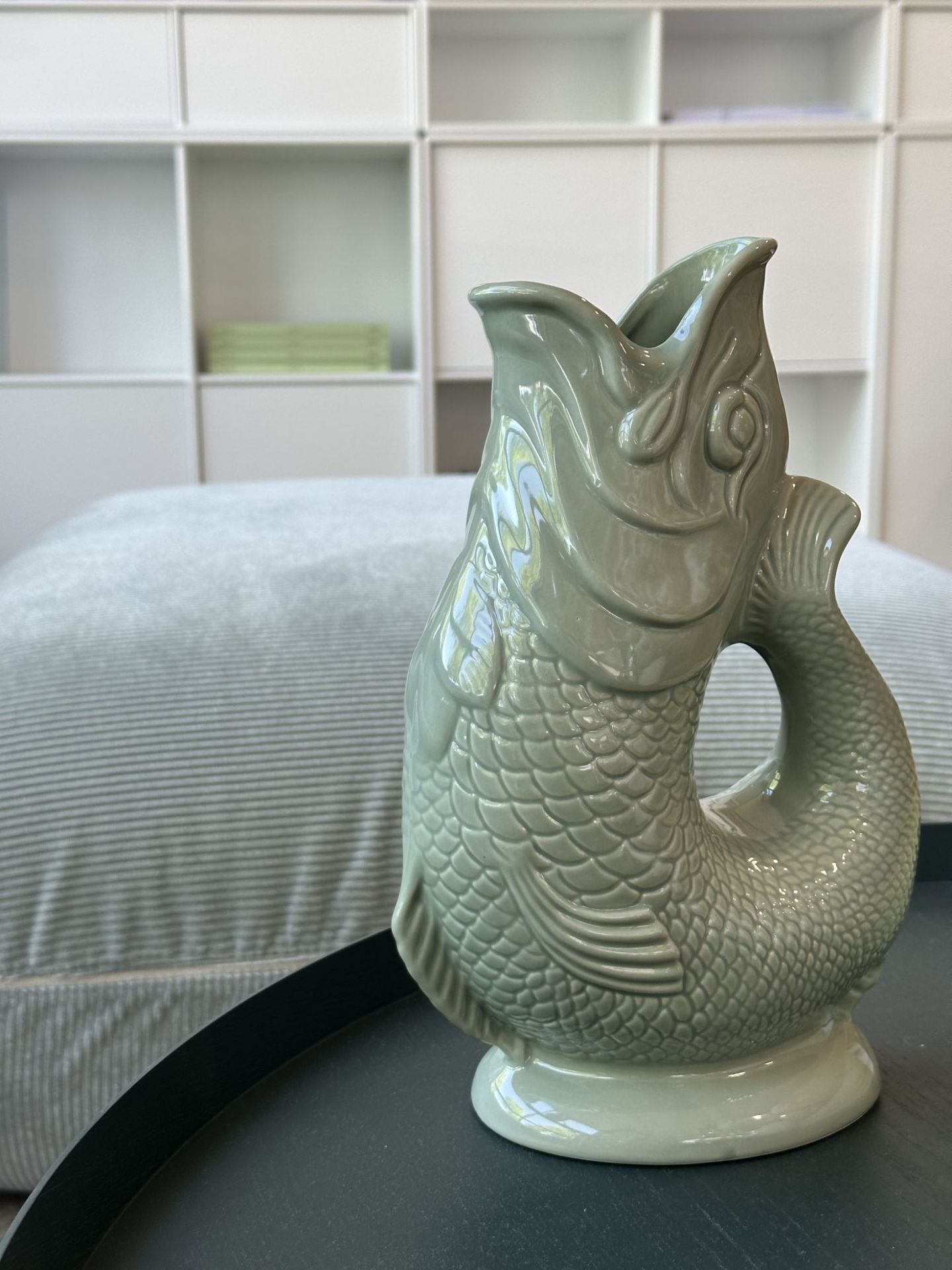 Gluckigluck Karaffe / Vase-sage green XL