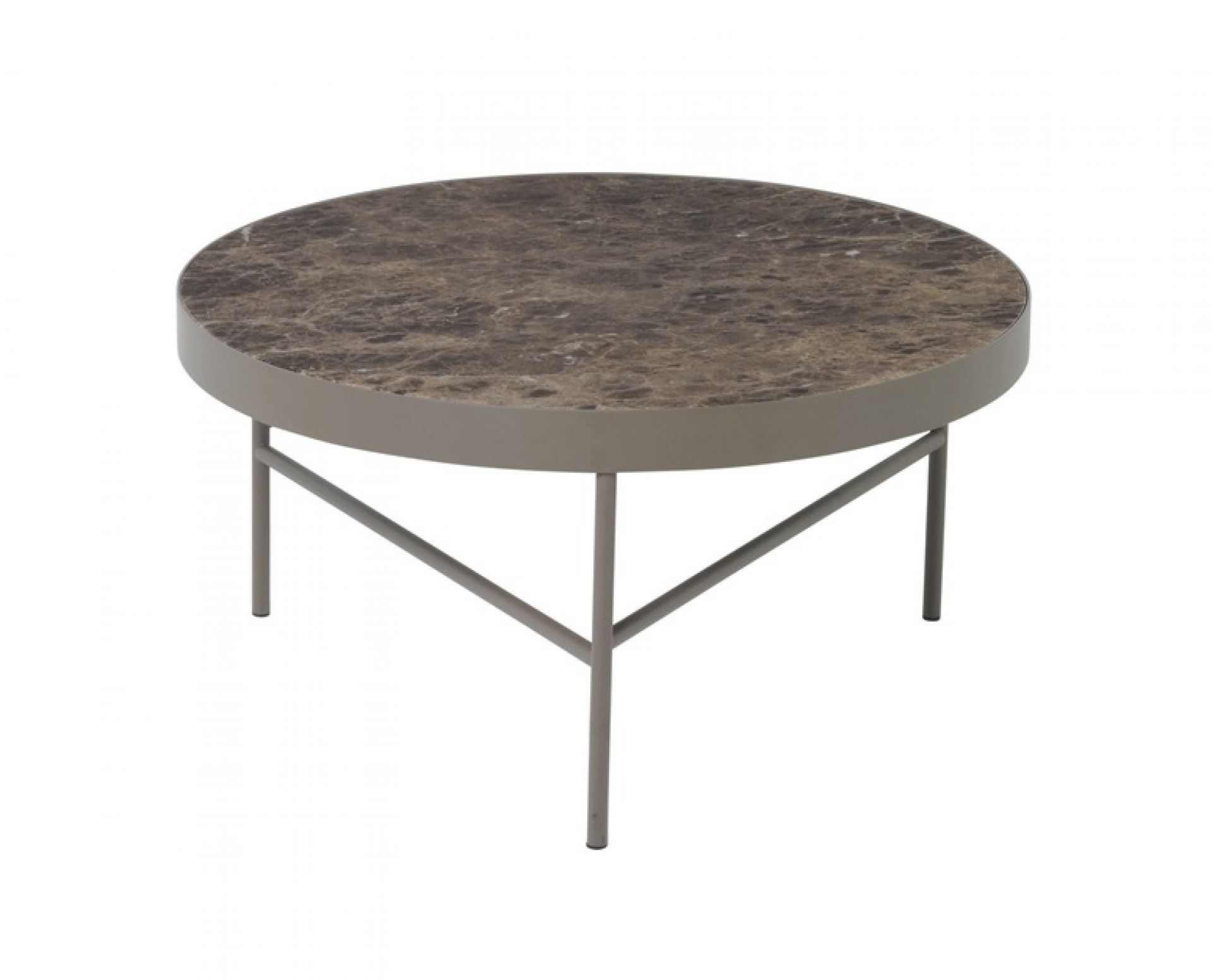 Marble Table Beistelltisch Ferm Living Braun 70,5