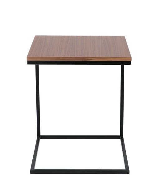 Flat Beistelltisch offen Schwarz / Eiche natur Jan Kurtz EINZELSTÜCK